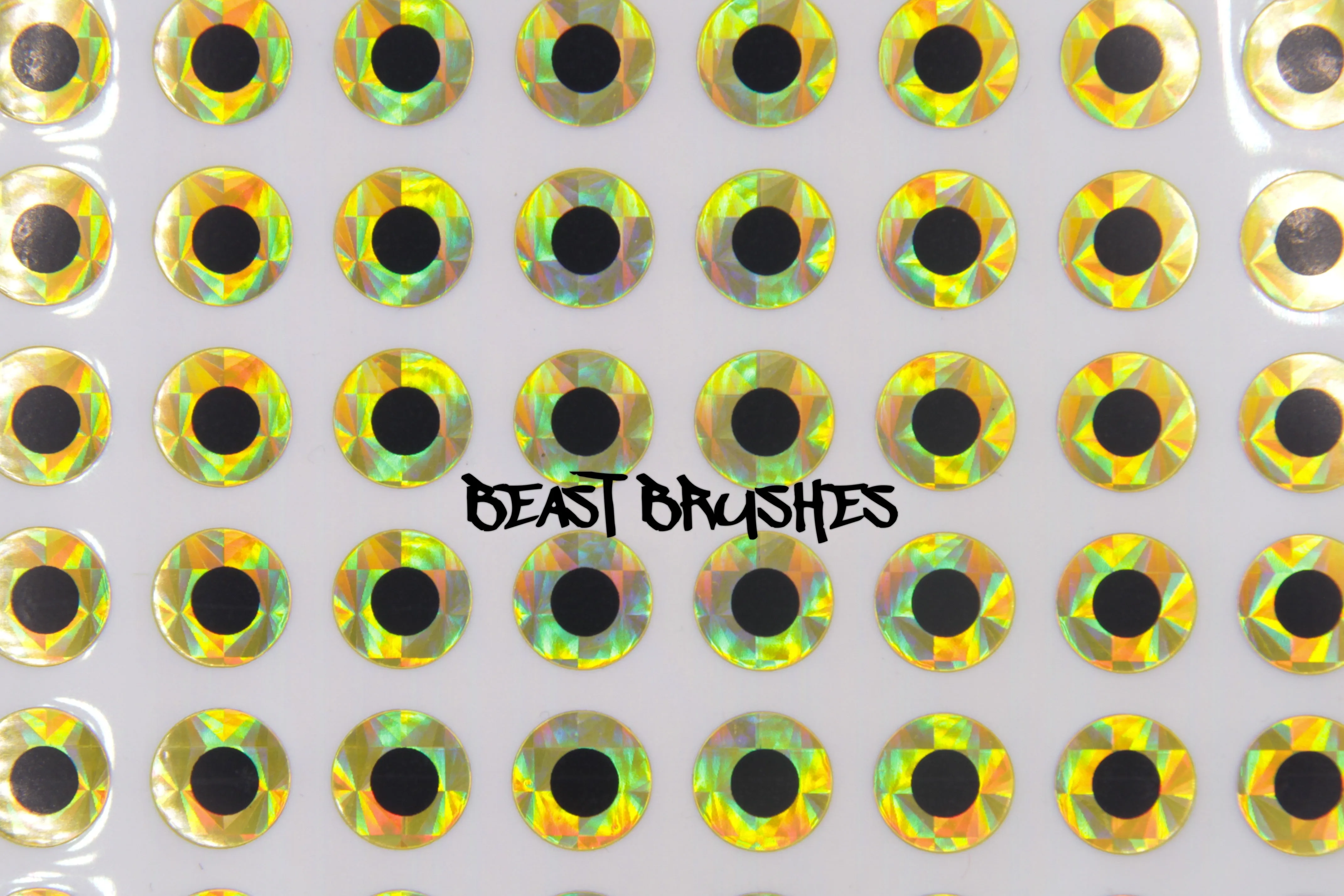 10mm Flat Holographic Eyes