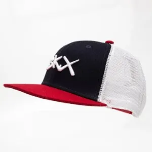 1PK BOYS SKX FLAT BILL TRUCKER CAP