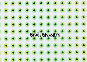 3mm Flat Eyes