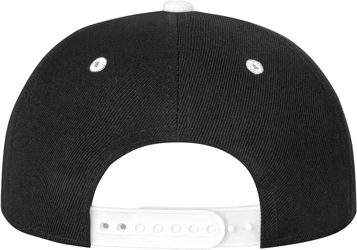 Abstract Starry Night Peacock Snapback Hats for Men Women Hat Baseball Cap Flat Bill Visor White Hat