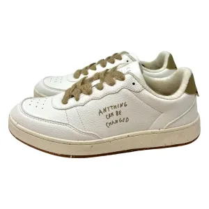 ACBC, Sneaker Evergreen, weiß mit coffee