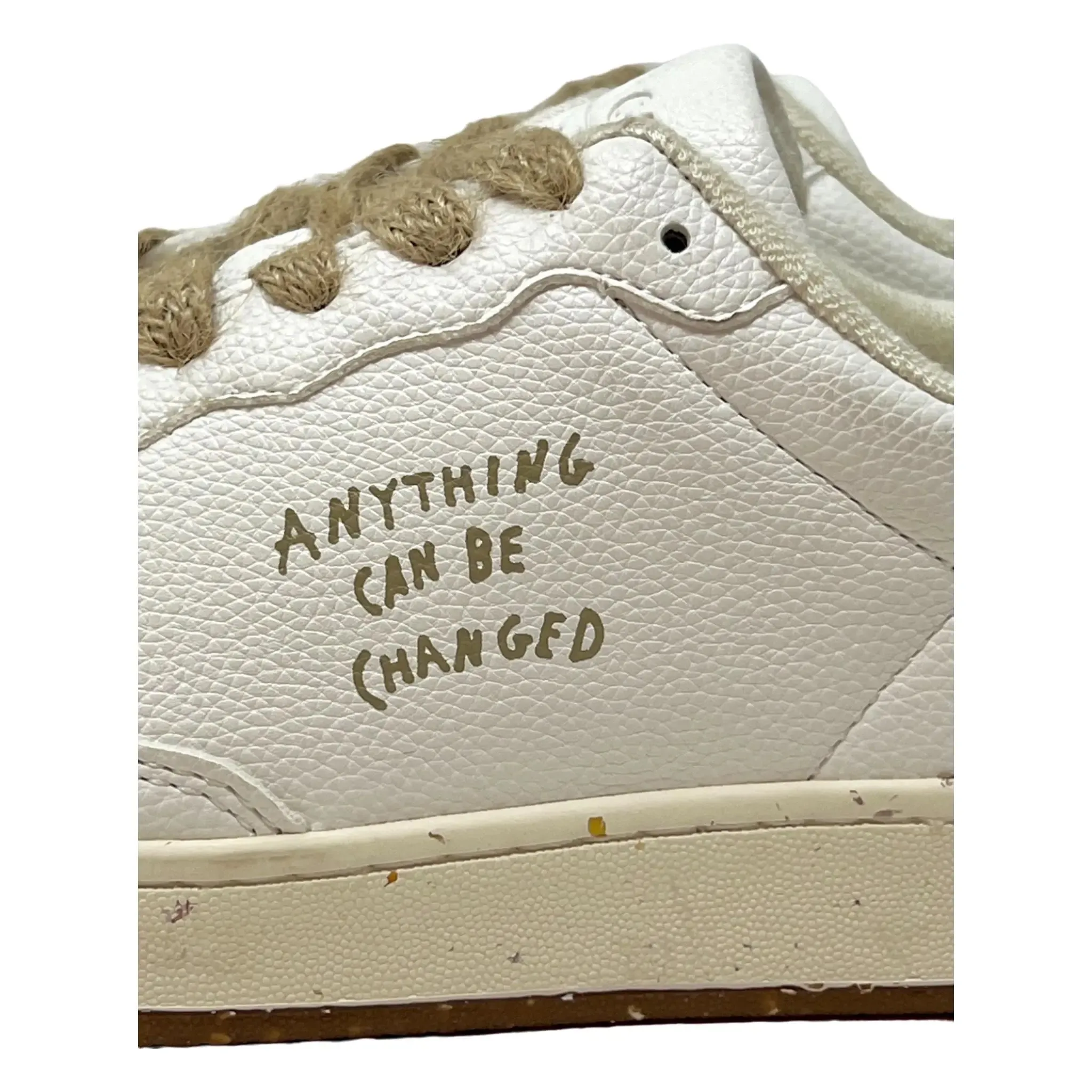 ACBC, Sneaker Evergreen, weiß mit coffee