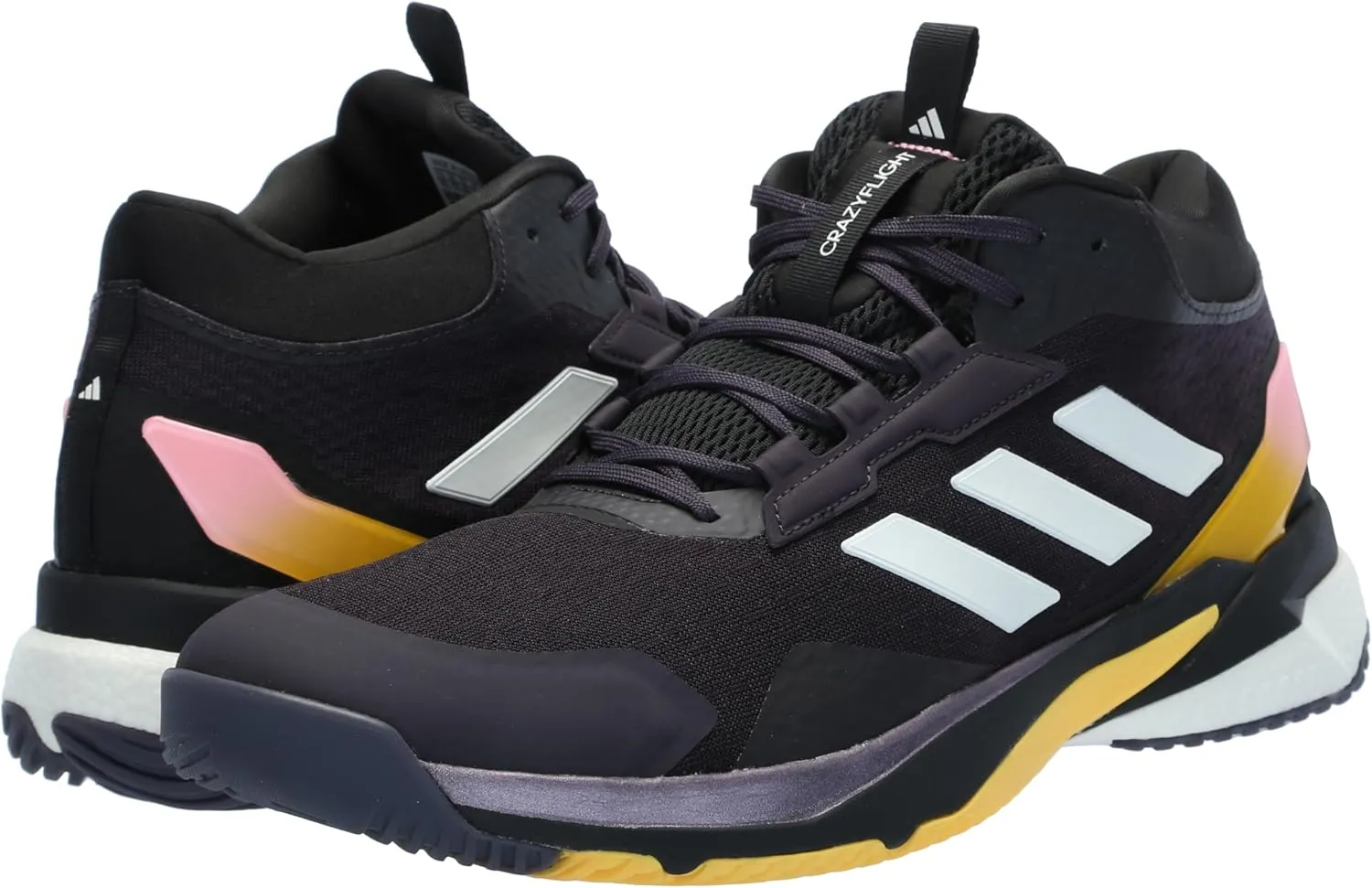 adidas Women's Crazyflight 5 Mid Top Indoor Sneaker
