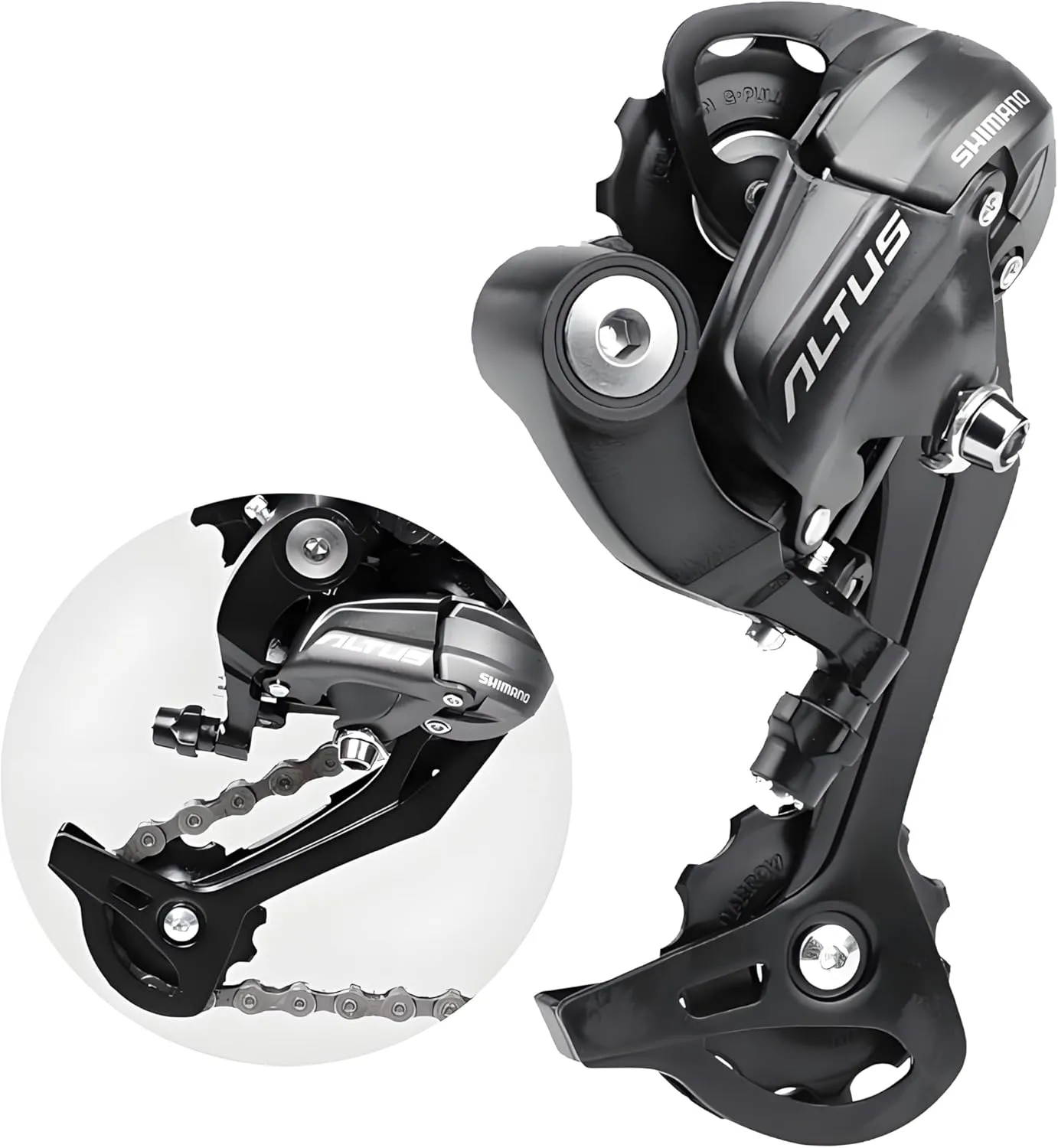 Altus RD-M370 Rear Shift Rear Transmission 9-Speed 27 Speed Rear Transmission