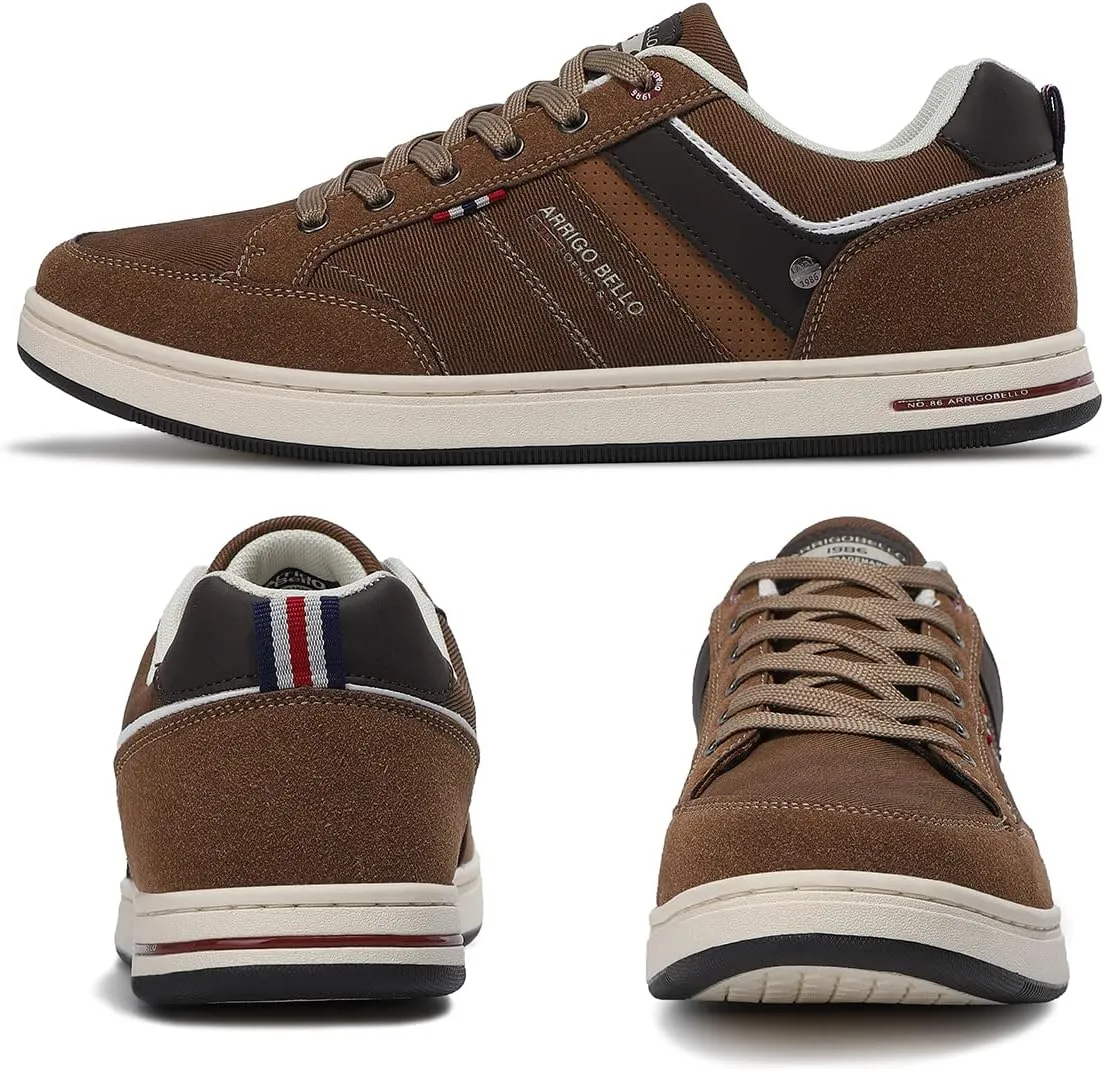 ARRIGO Bello Sneakers for Men Casual Shoes Low Top Comfortable Walking Shoes