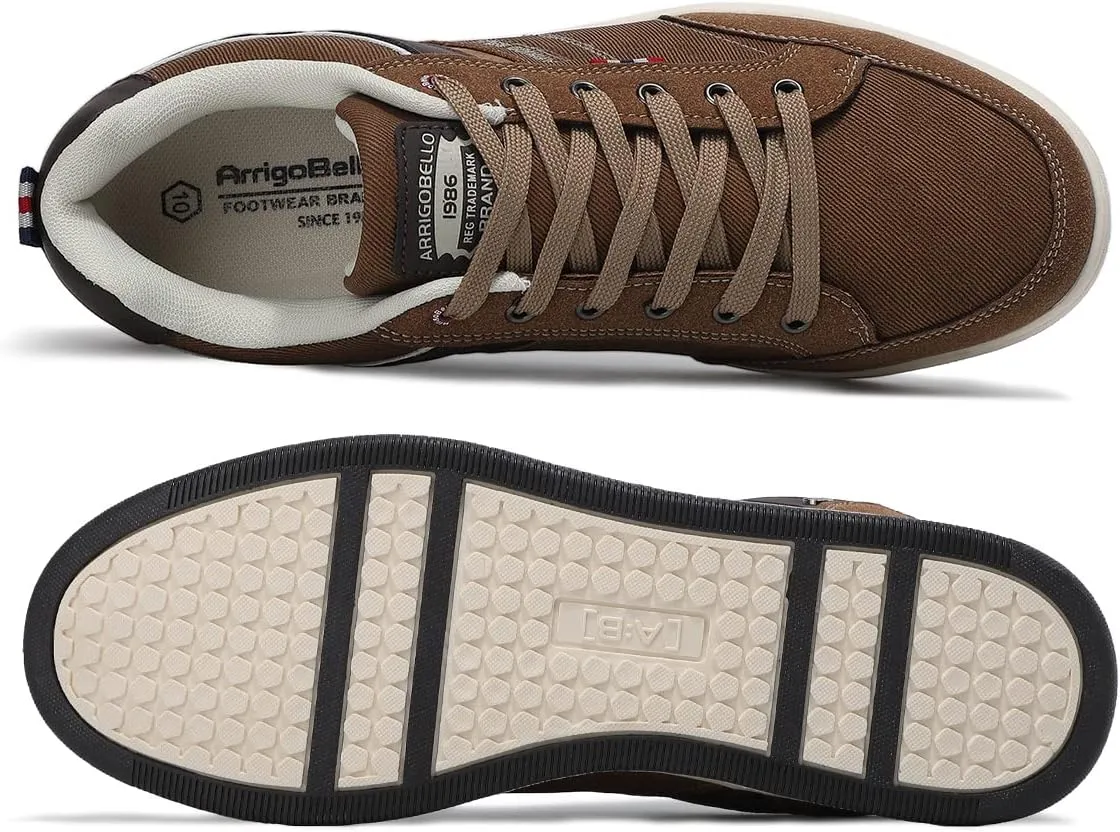 ARRIGO Bello Sneakers for Men Casual Shoes Low Top Comfortable Walking Shoes