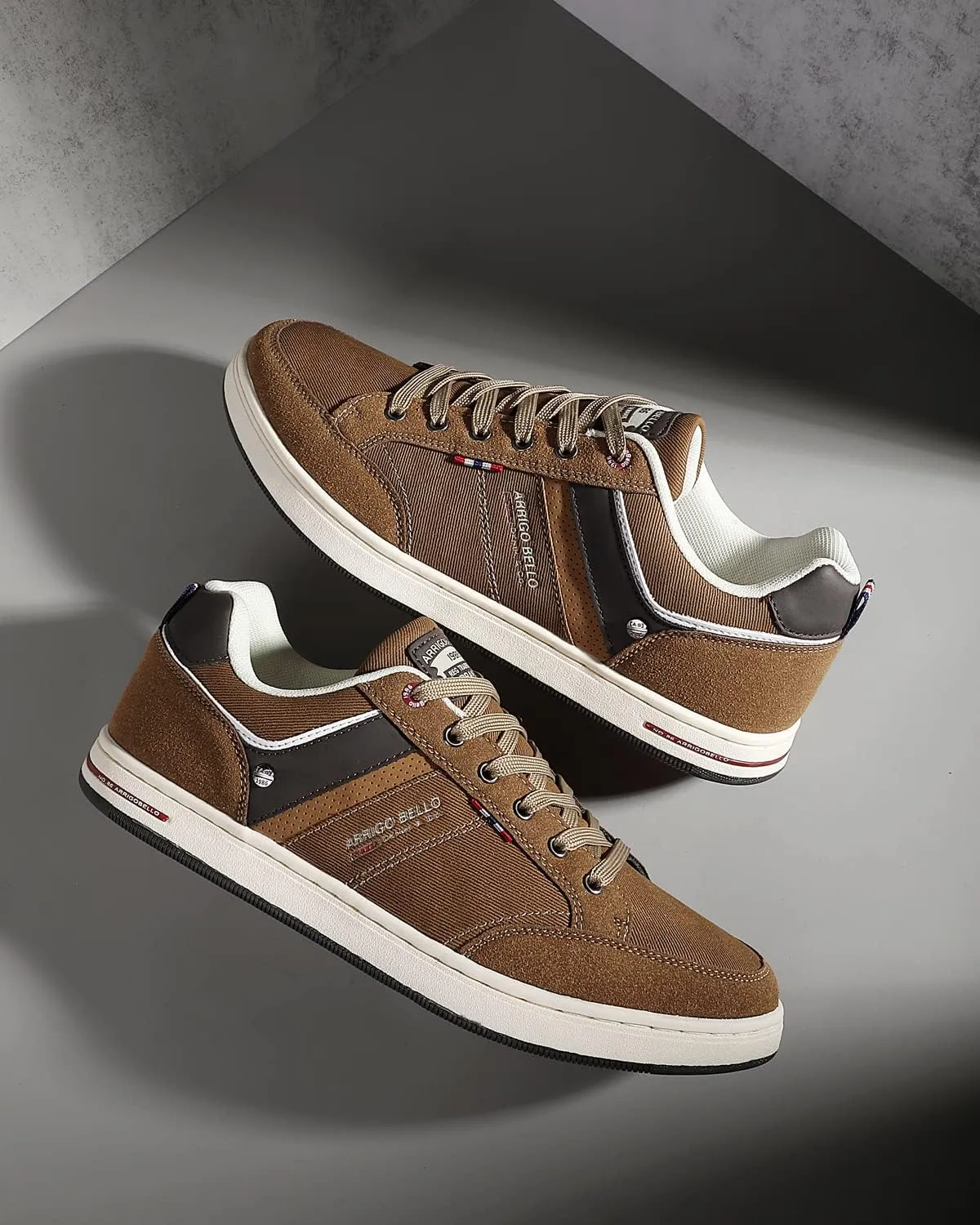 ARRIGO Bello Sneakers for Men Casual Shoes Low Top Comfortable Walking Shoes