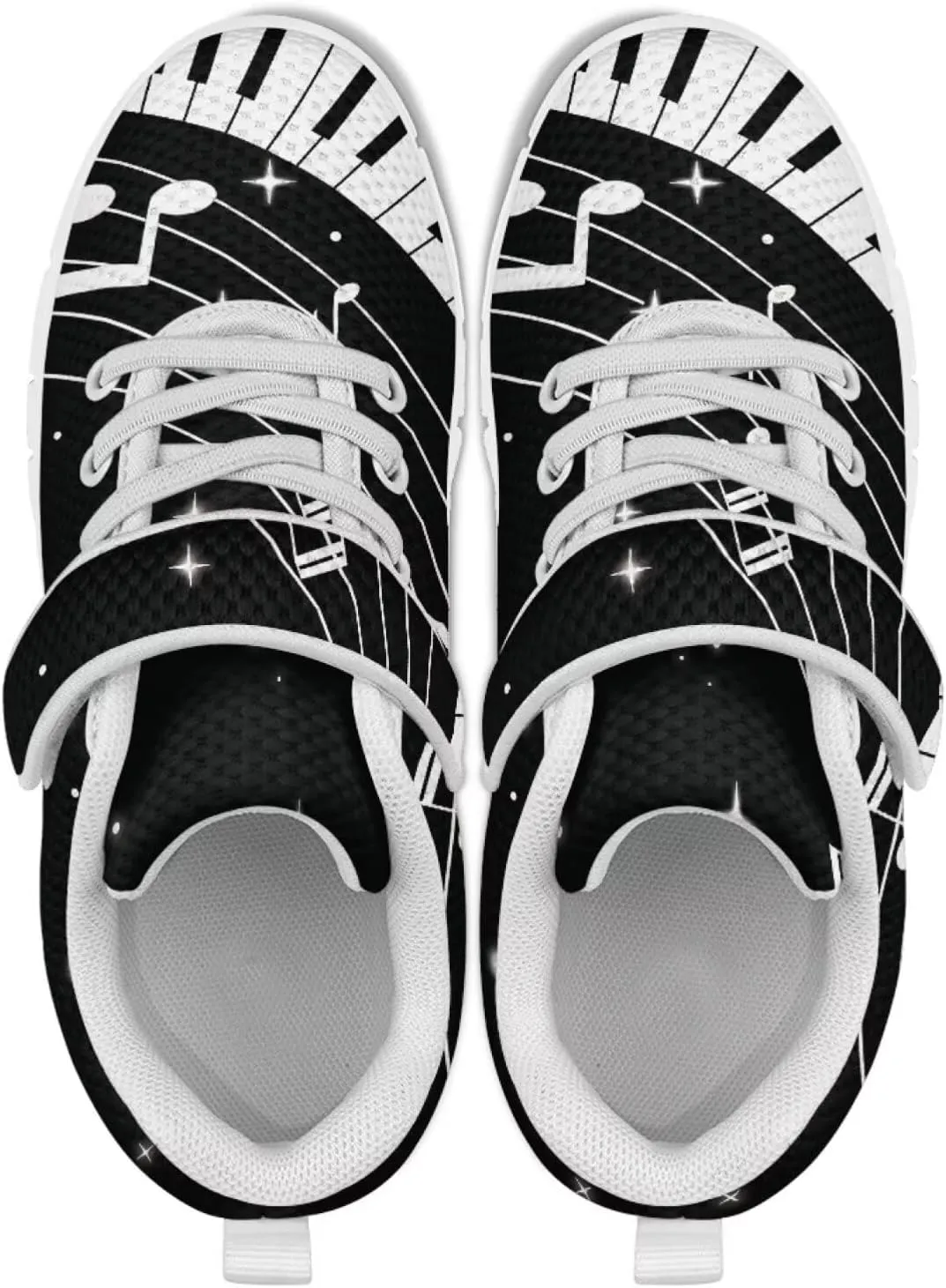 Athletic Sneaker for Boys Girls Casual Hiking Shoes Non Slip Tennis Fitness Walking Strap Sneakers