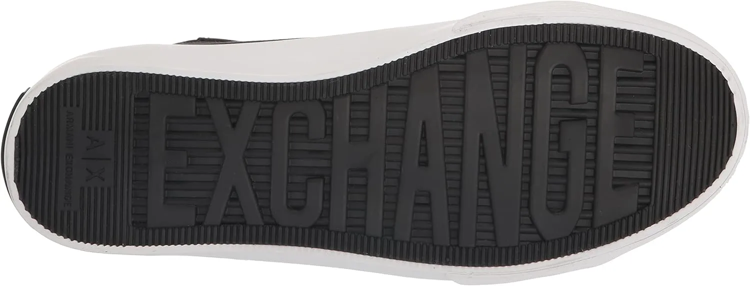 A｜X ARMANI EXCHANGE Men's Updated Icon Logo High-top Sneaker