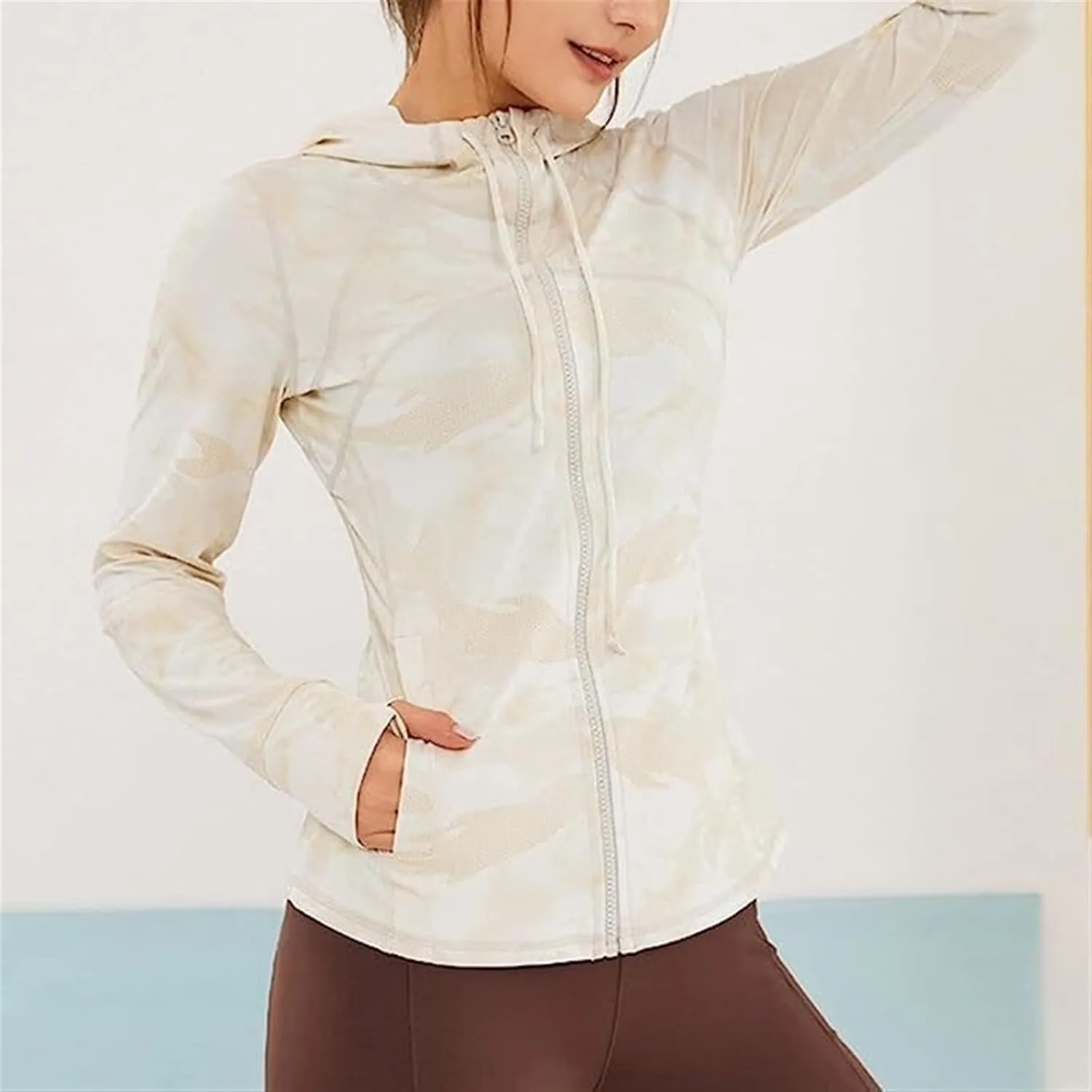 AYGJKIE Women Sun Protection Clothing Uv Protection Running Breathable SPF Jacket Slim Pressure Sun Block