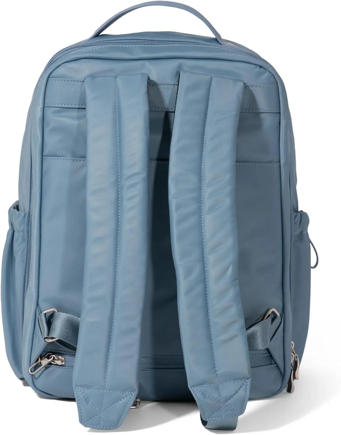 Baggallini Tribeca Expandable Laptop Backpack - 15"x11" Lightweight Work Travel Bag w/Luggage Sleeve & RFID