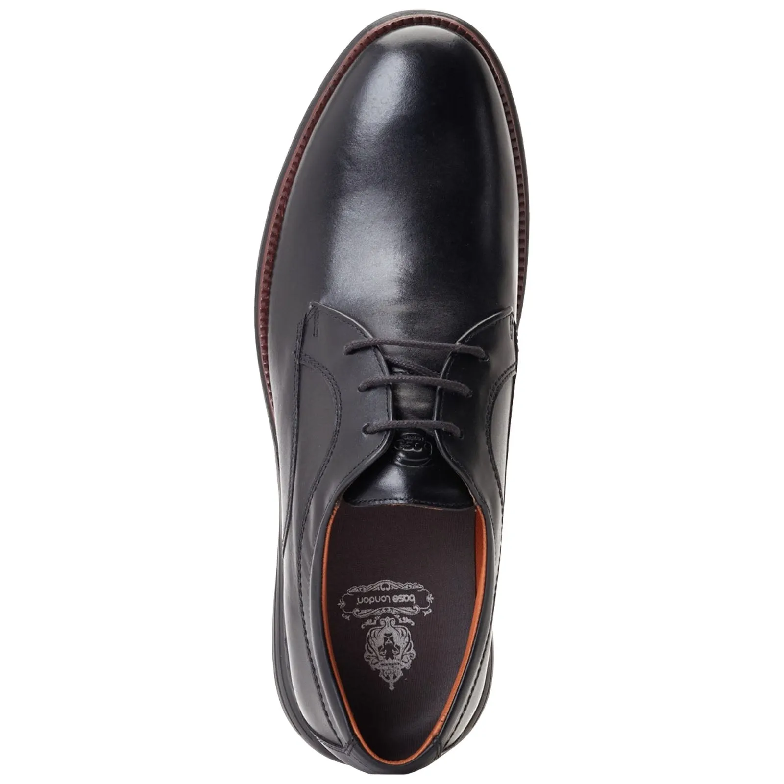 Base London Mens Wing Derby Shoes