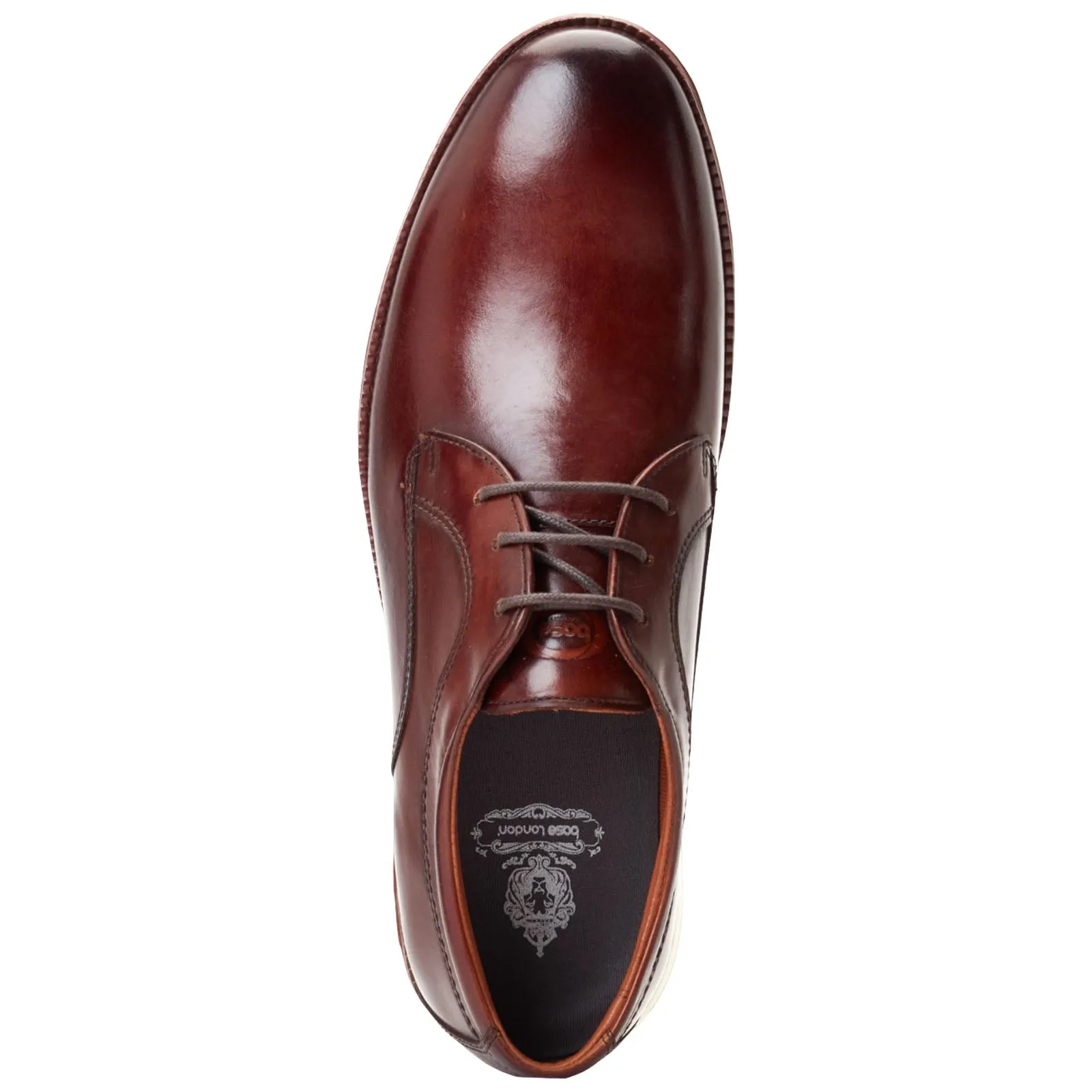 Base London Mens Wing Derby Shoes