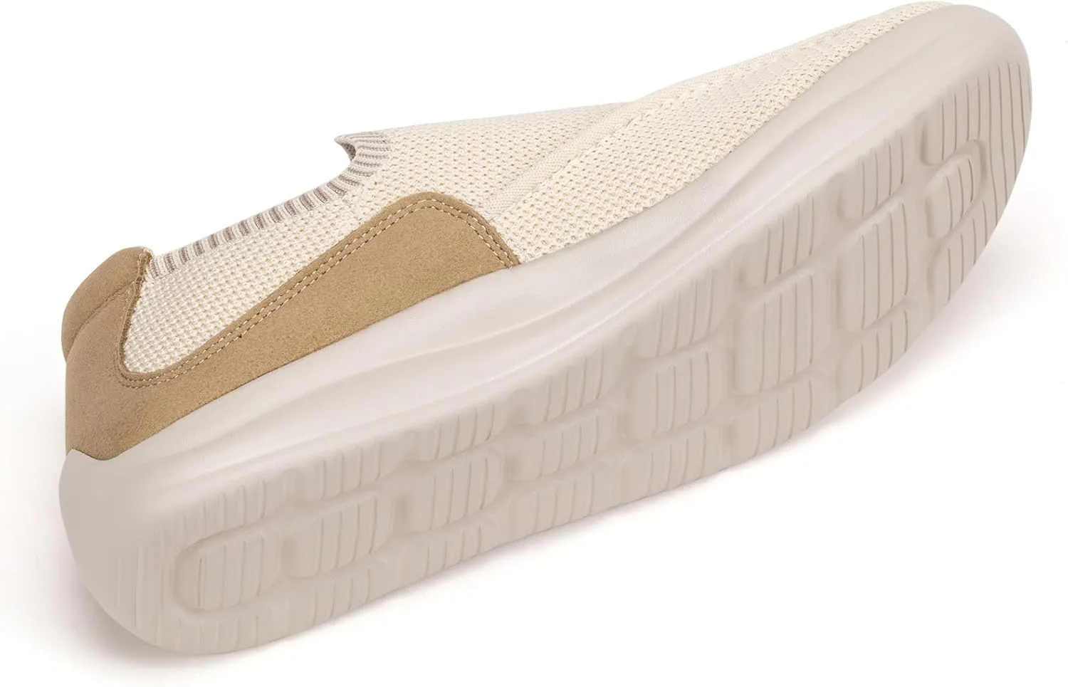 BEJINASH Men’s Slip-on Walking Shoes, Lightweight Breathable Go Walk Shoes with Arch Support,Comfortable Casual Loafers Shoes