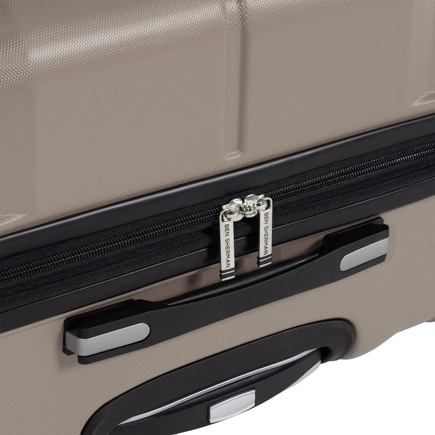 Ben Sherman Derby Spinner Travel Upright Luggage, Champagne, 20-Inch Carry On