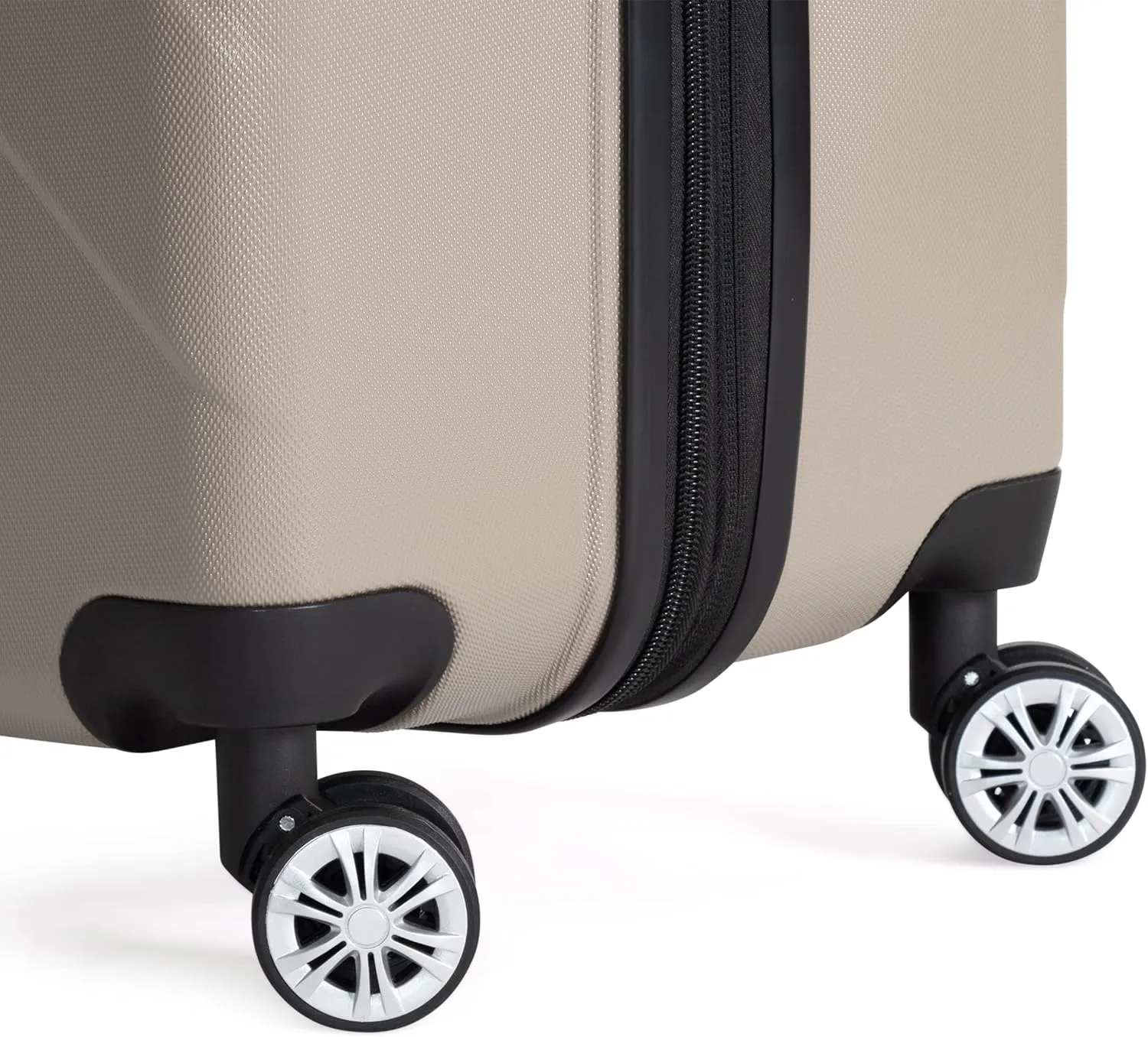 Ben Sherman Derby Spinner Travel Upright Luggage, Champagne, 20-Inch Carry On