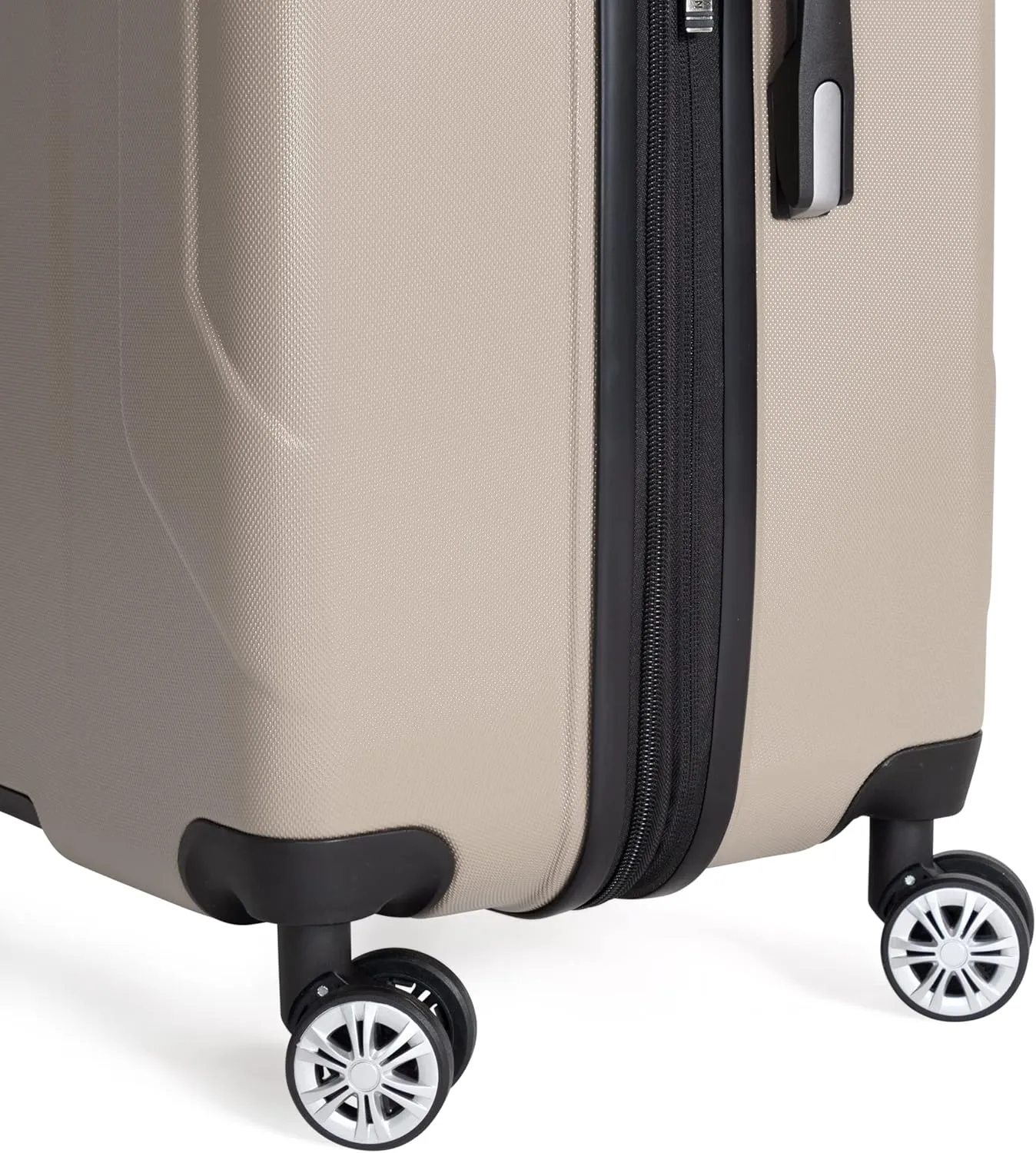 Ben Sherman Derby Spinner Travel Upright Luggage, Champagne, 20-Inch Carry On