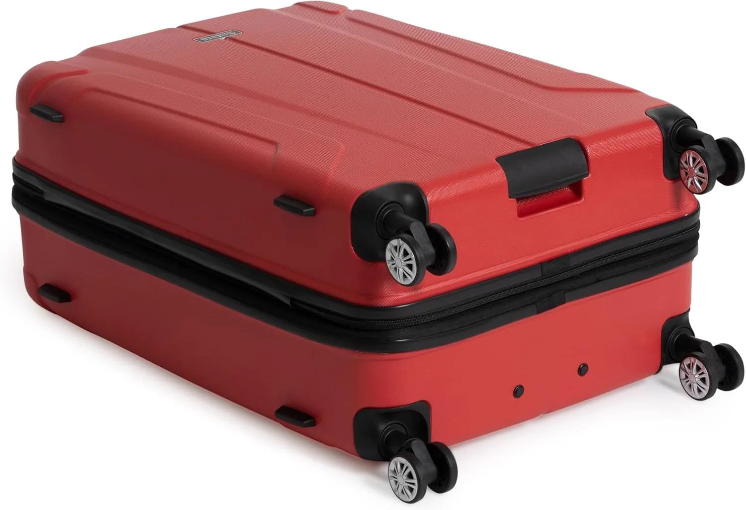 Ben Sherman Derby Spinner Travel Upright Luggage, Lipstick Red, 3-Piece Set (20"/24"/28")