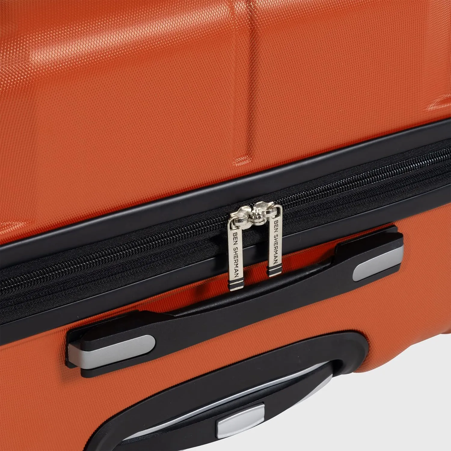 Ben Sherman Derby Spinner Travel Upright Luggage, Mandarin, 28-Inch Checked