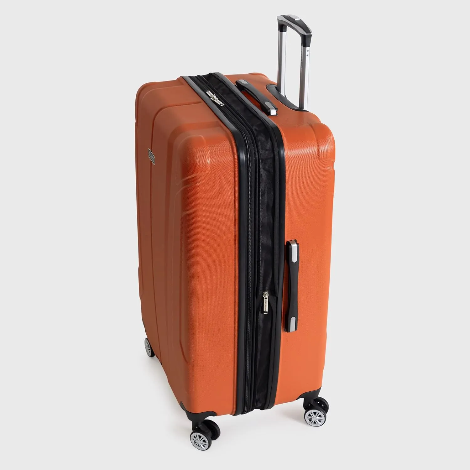 Ben Sherman Derby Spinner Travel Upright Luggage, Mandarin, 28-Inch Checked