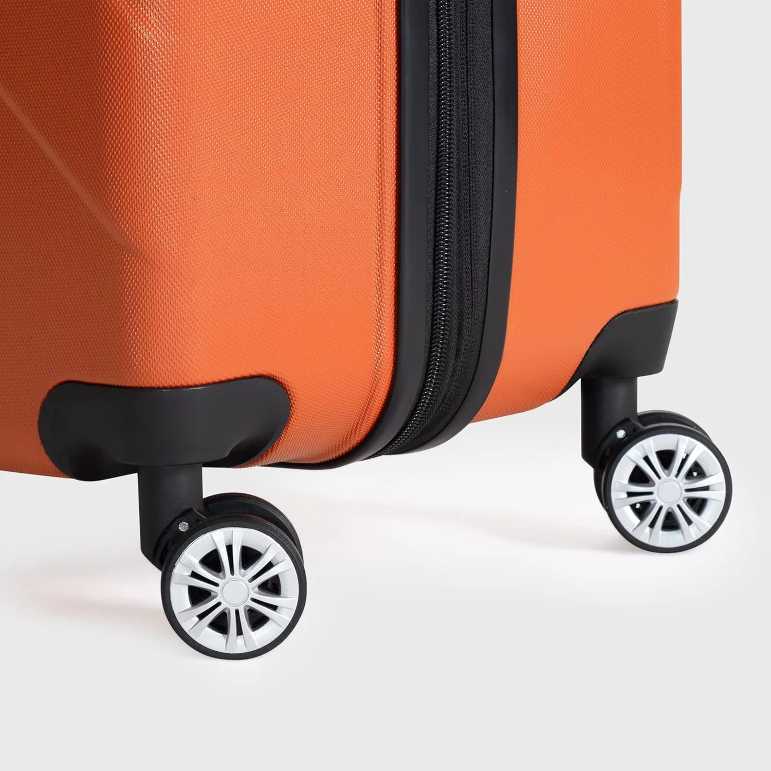 Ben Sherman Derby Spinner Travel Upright Luggage, Mandarin, 28-Inch Checked