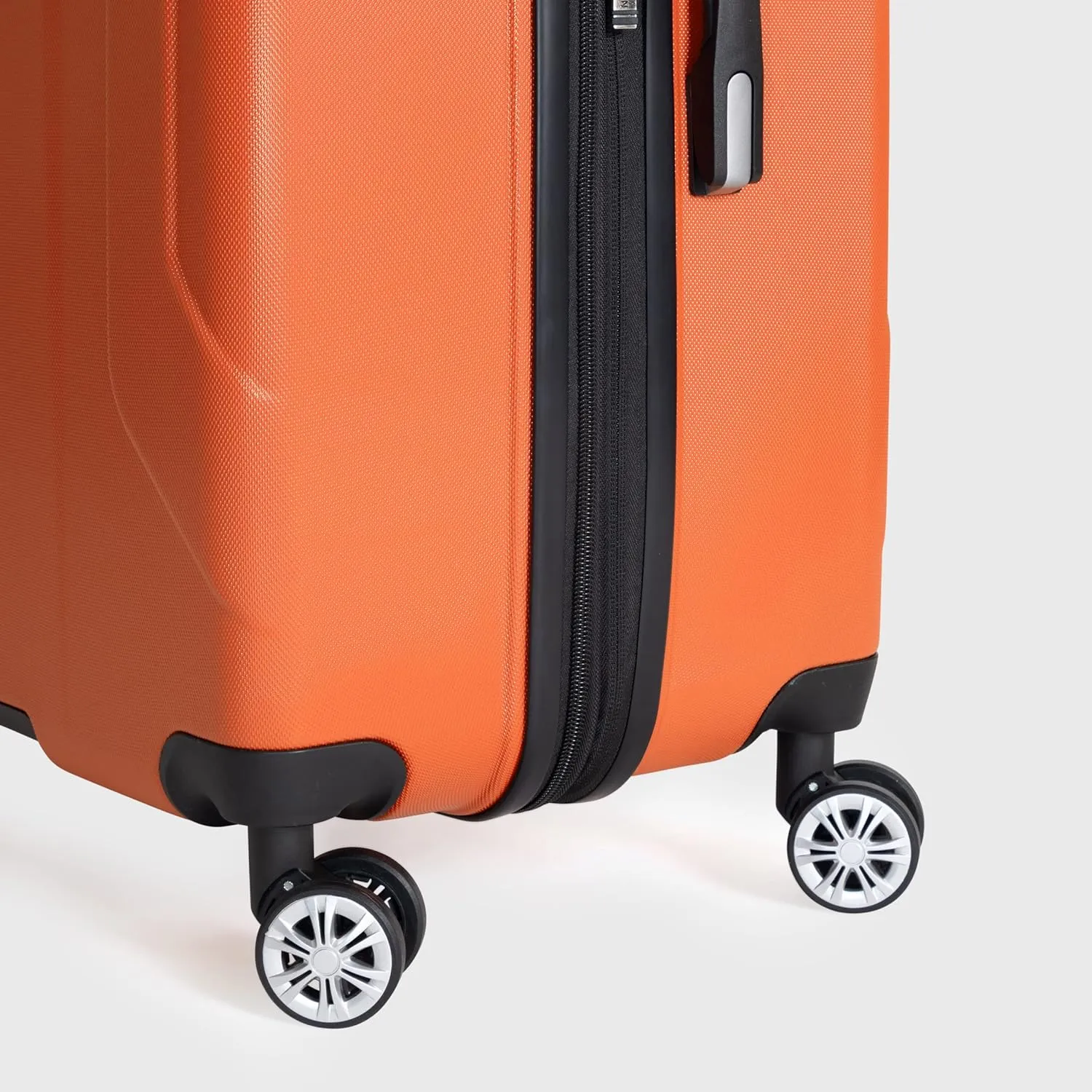 Ben Sherman Derby Spinner Travel Upright Luggage, Mandarin, 28-Inch Checked