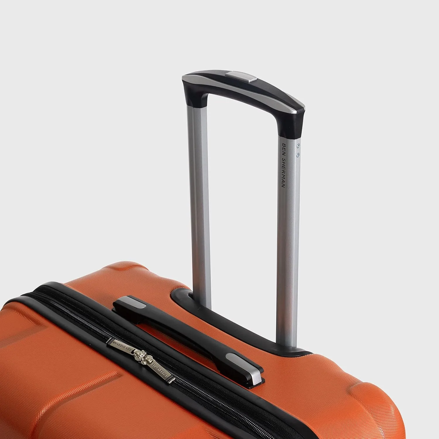 Ben Sherman Derby Spinner Travel Upright Luggage, Mandarin, 28-Inch Checked