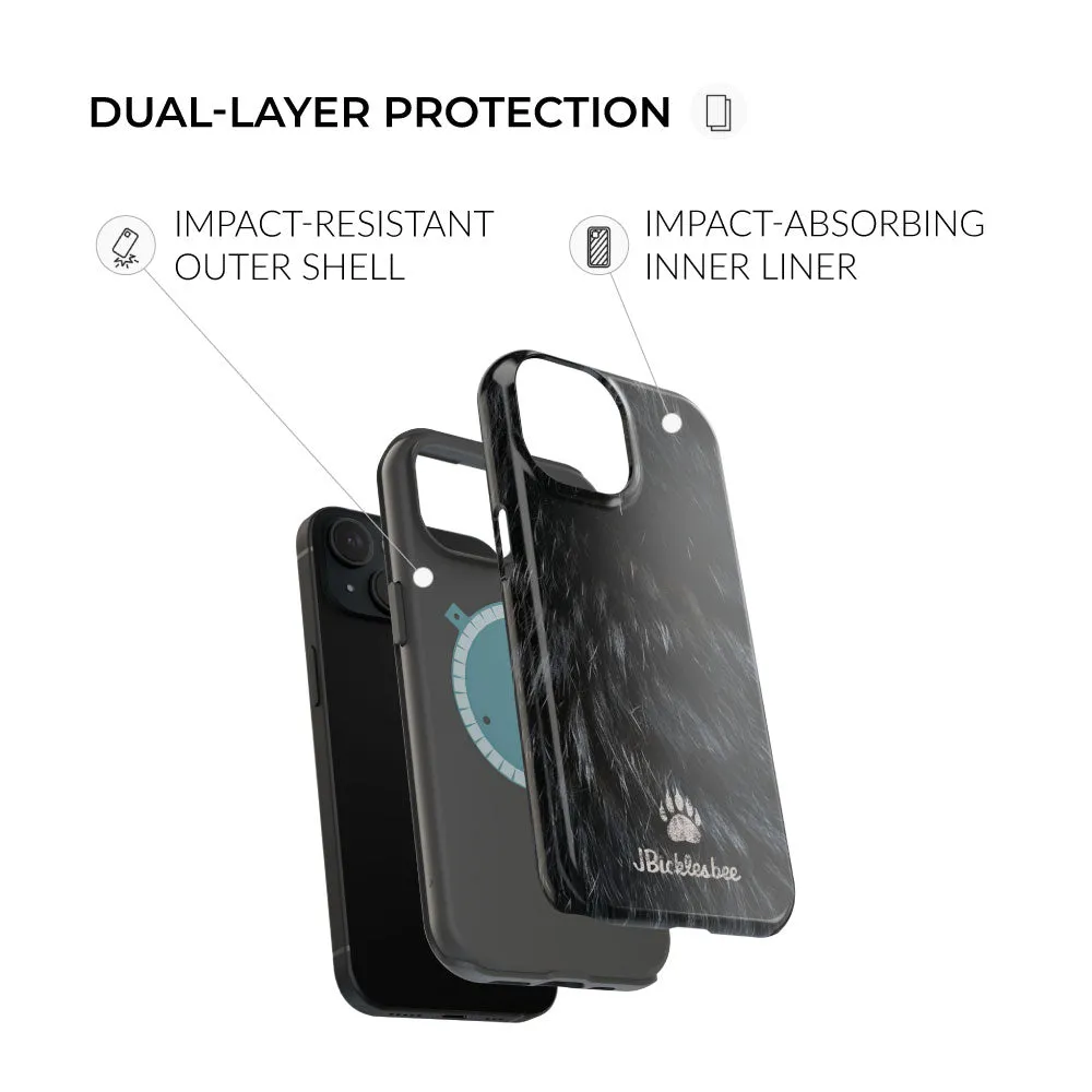 Black Bear Hunter MagSafe iPhone Case
