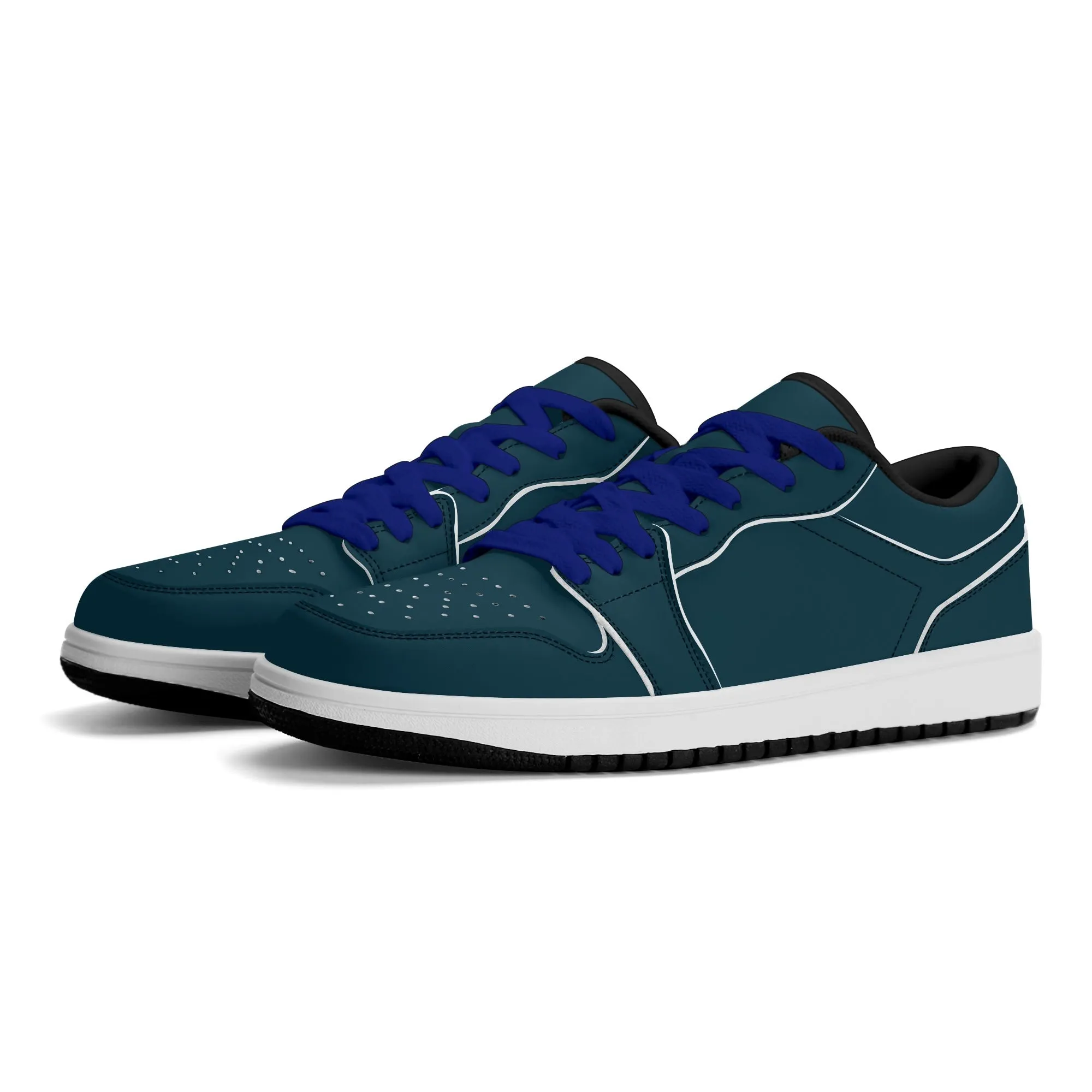 Blauwal Low Top Leder Sneaker für Damen
