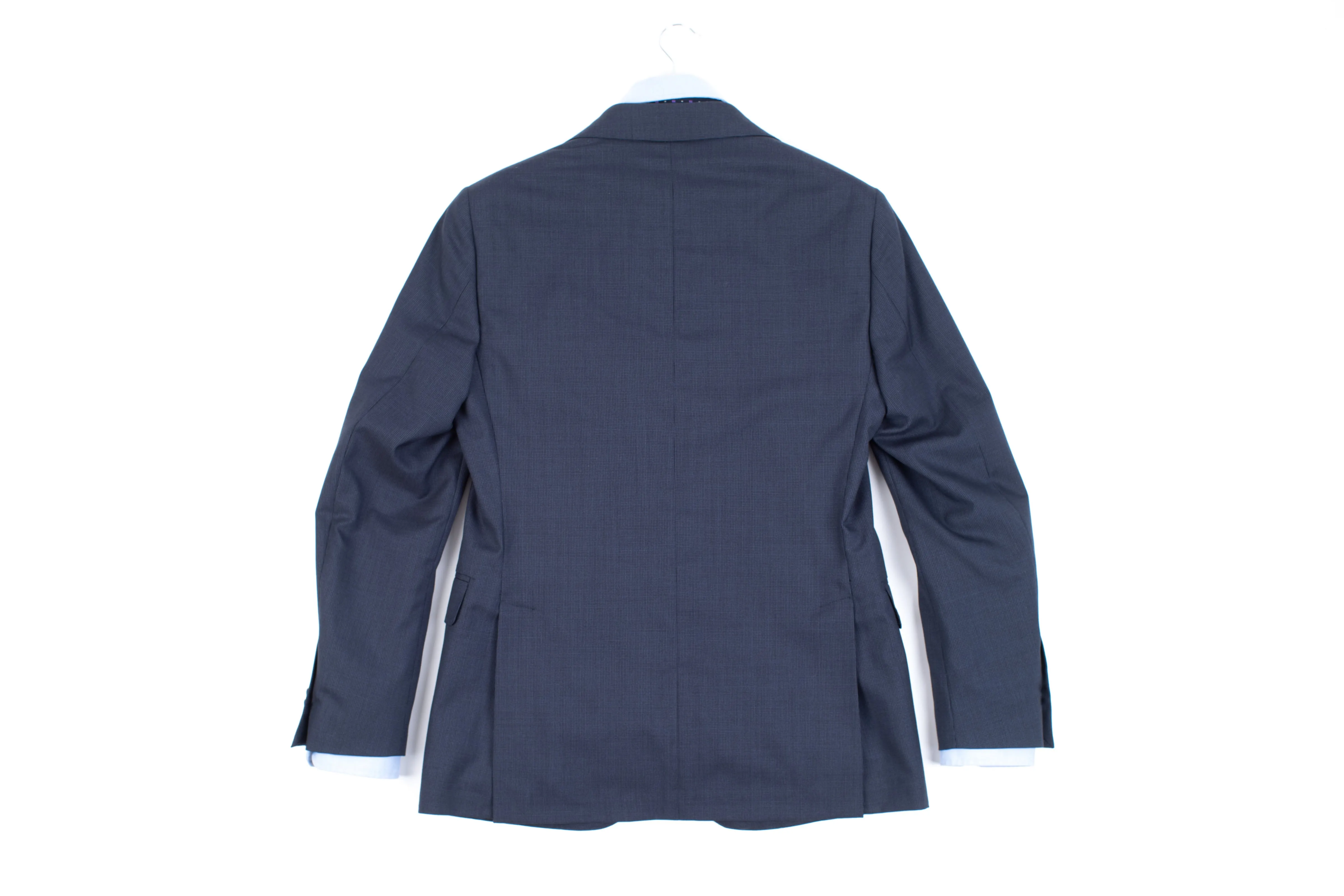 Boggi Summer Lightweight Blue 2 Pieces Suit, US 34R, EU 44R