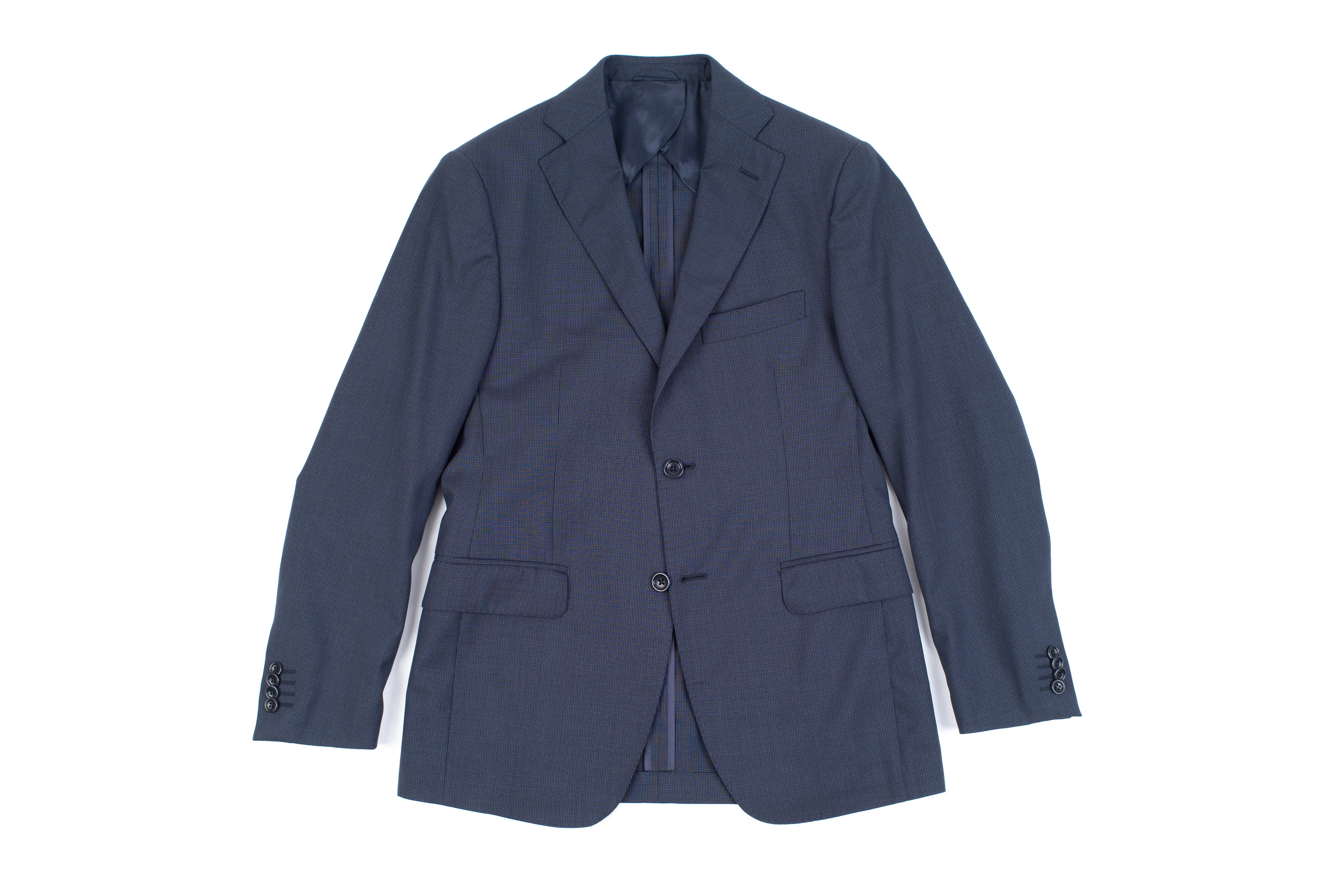 Boggi Summer Lightweight Blue 2 Pieces Suit, US 34R, EU 44R