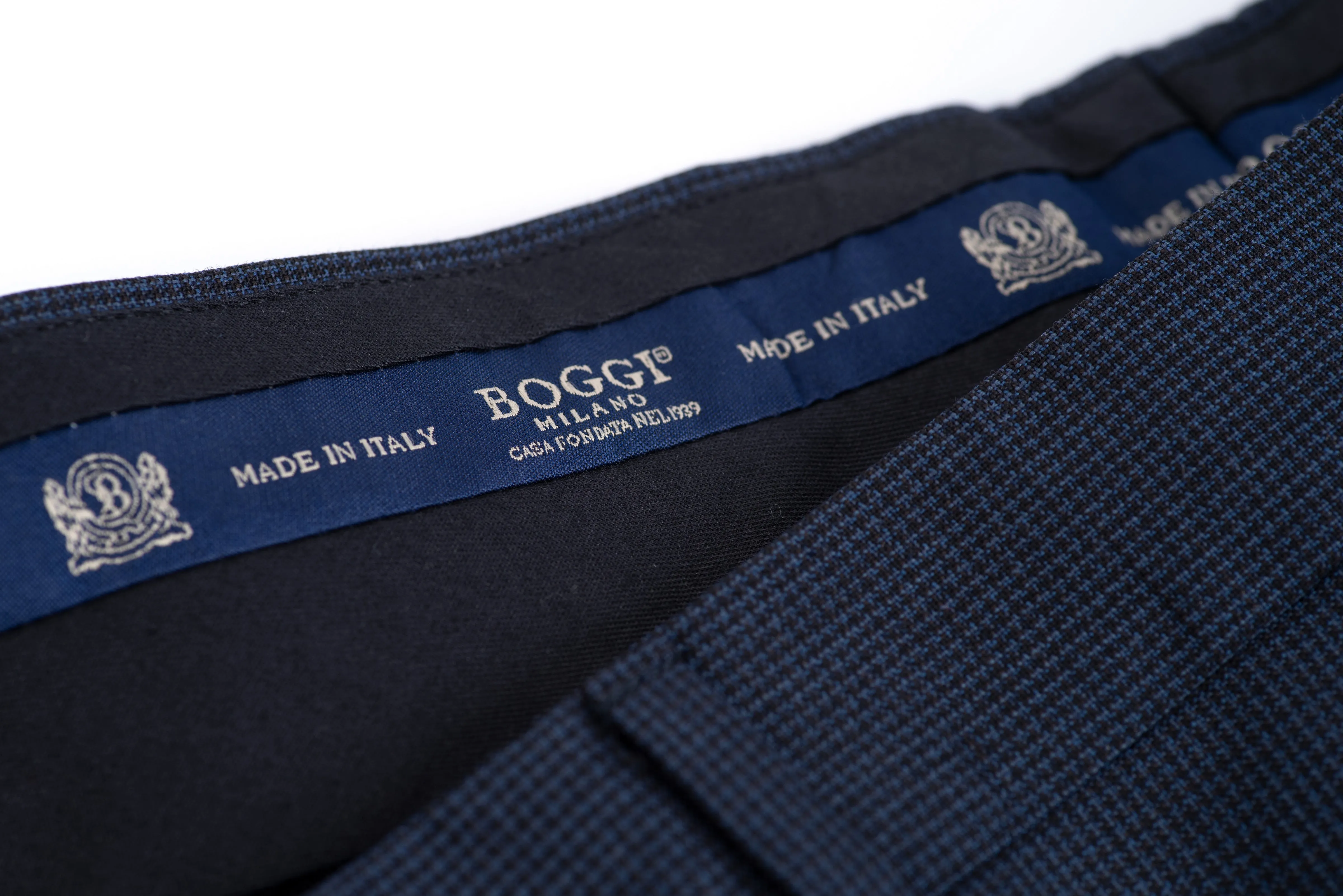 Boggi Summer Lightweight Blue 2 Pieces Suit, US 34R, EU 44R
