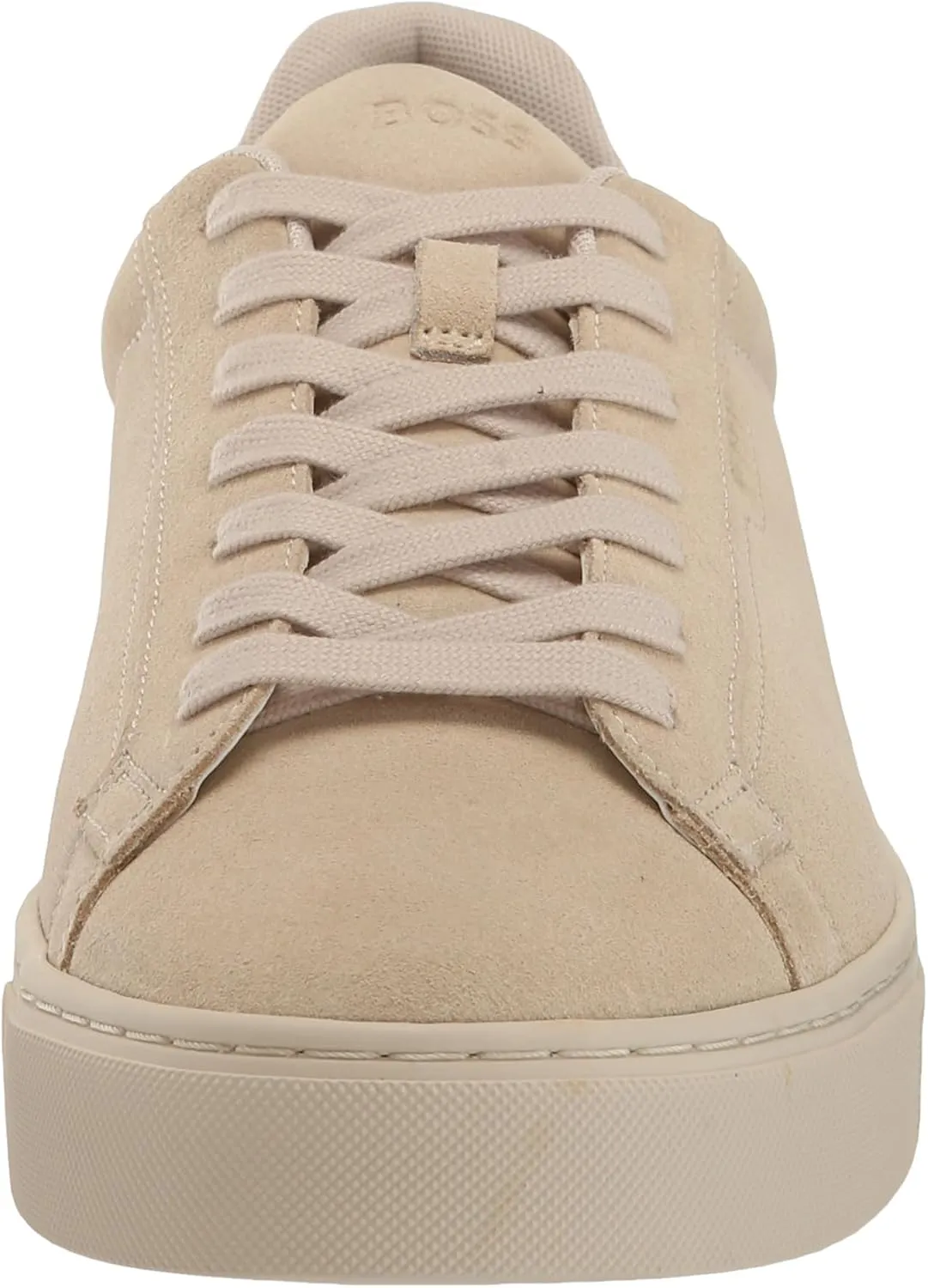 BOSS Men's Rhys Suede Low Top Sneaker