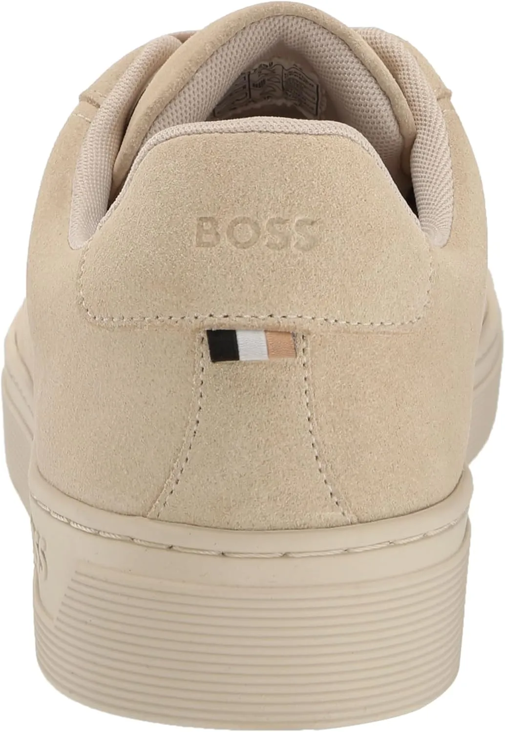 BOSS Men's Rhys Suede Low Top Sneaker