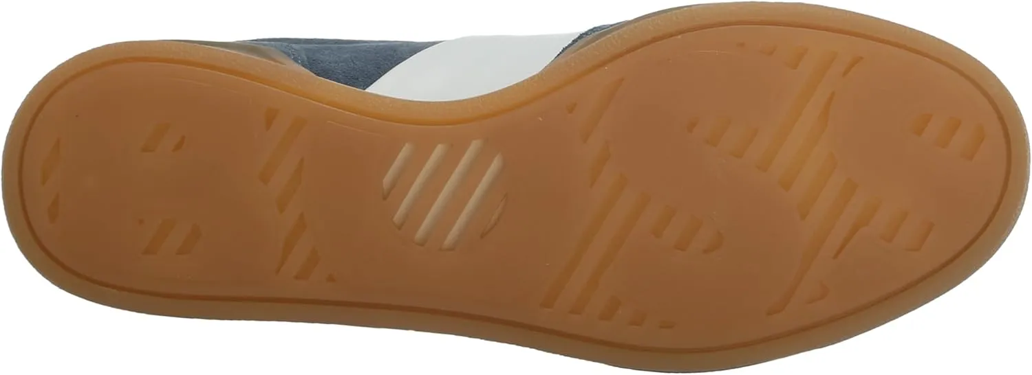 BOSS Men's Suede Leather Block Low Profile Sneaker