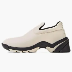 Bottega Veneta Lagoon Low Top Leather Sneaker Black Neutral