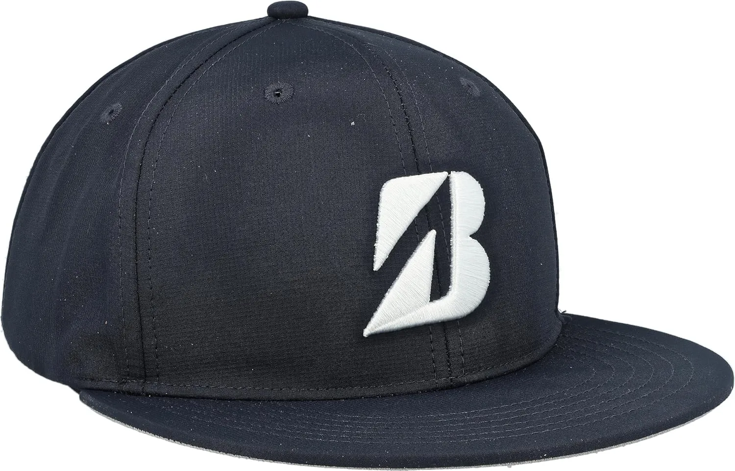 Bridgestone Tour Flat Snapback Cap (Navy, Adjustable) 2023 Golf Hat