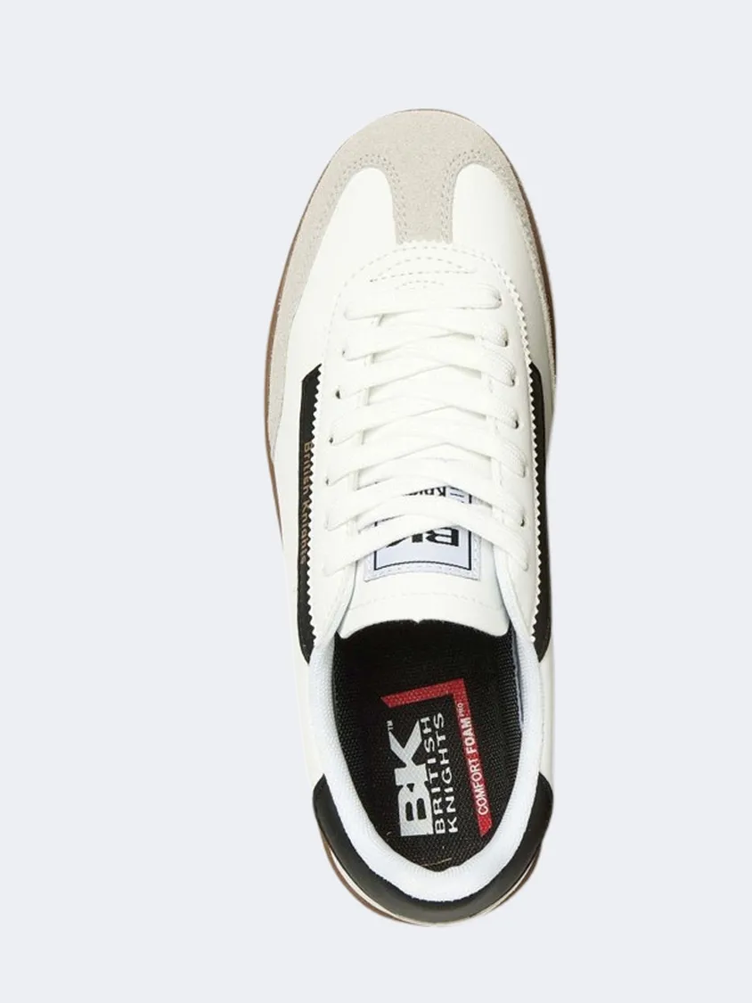 British Knights Revival Women Lifestyle Shoes White/Black/Dkcrepe