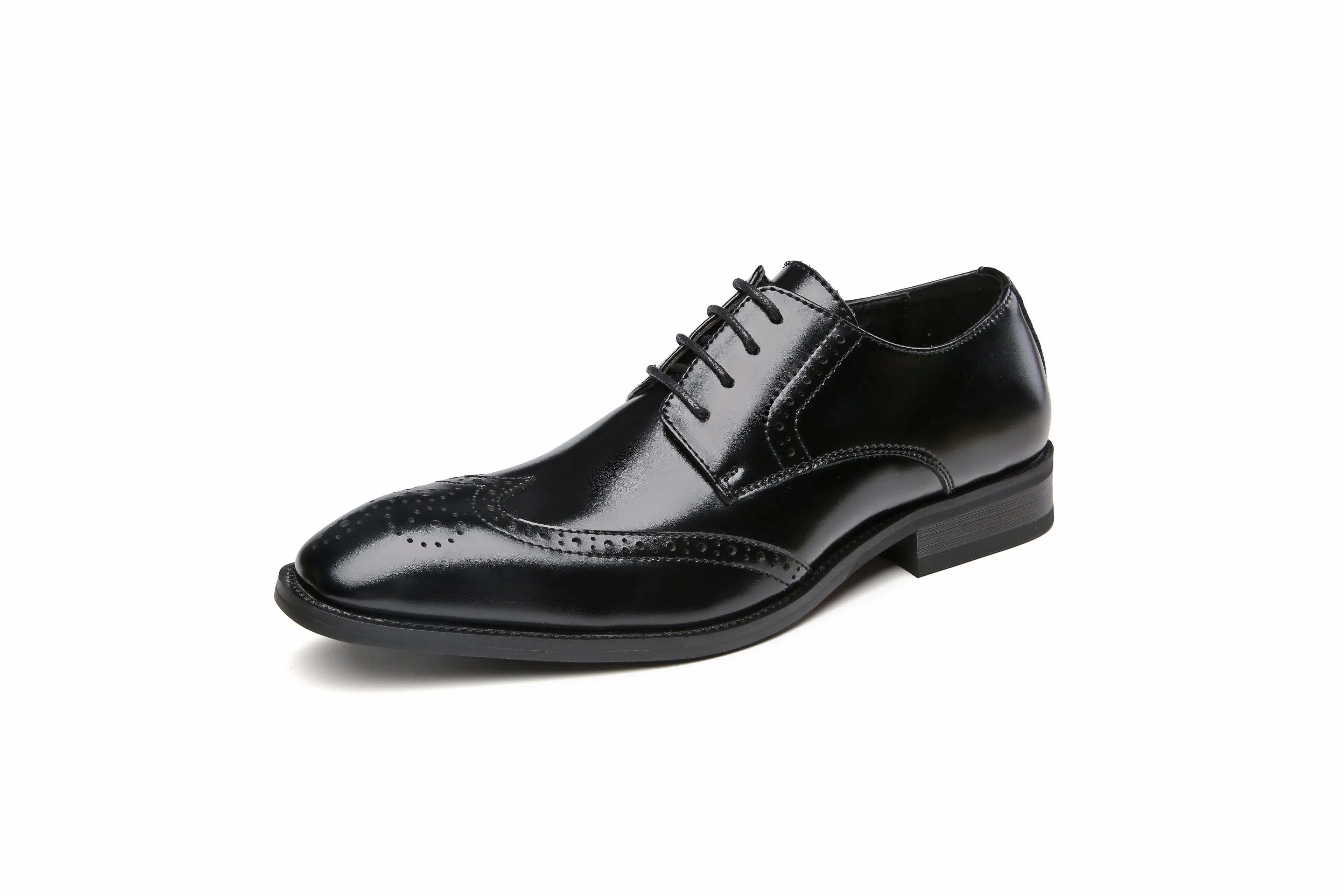British Style Classic Business Leather Derby Shoes
