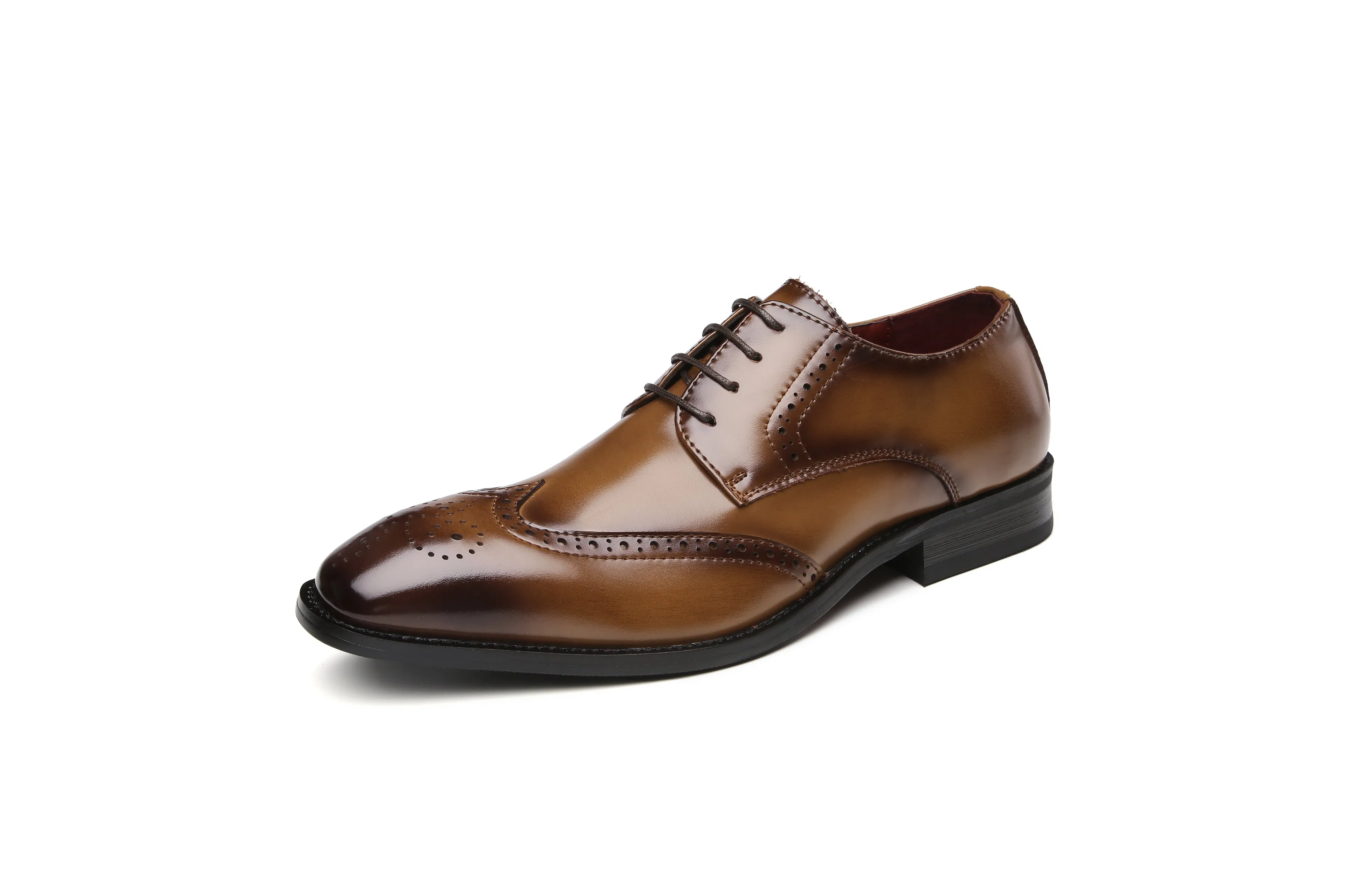 British Style Classic Business Leather Derby Shoes