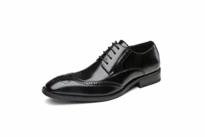 British Style Classic Business Leather Derby Shoes
