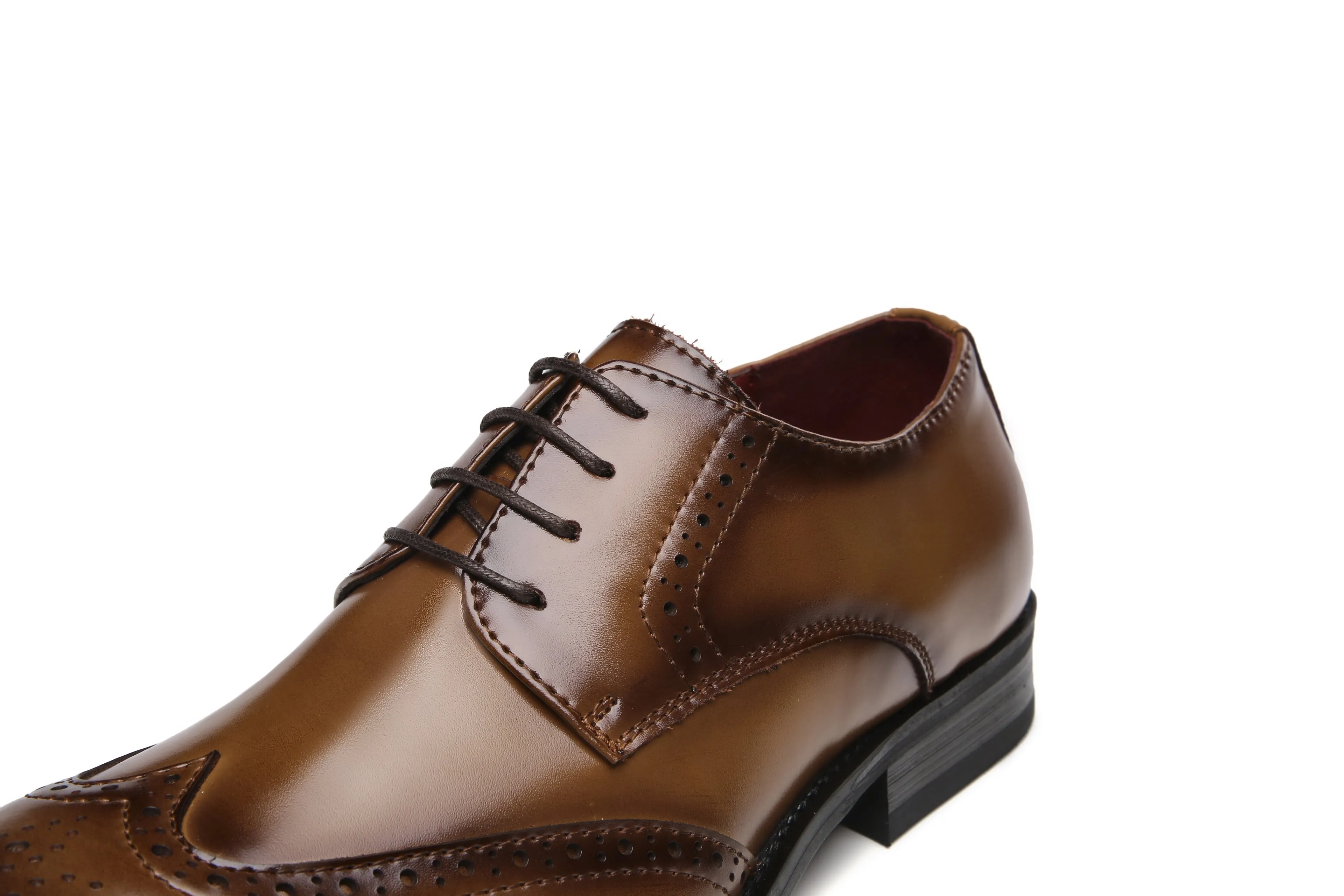British Style Classic Business Leather Derby Shoes