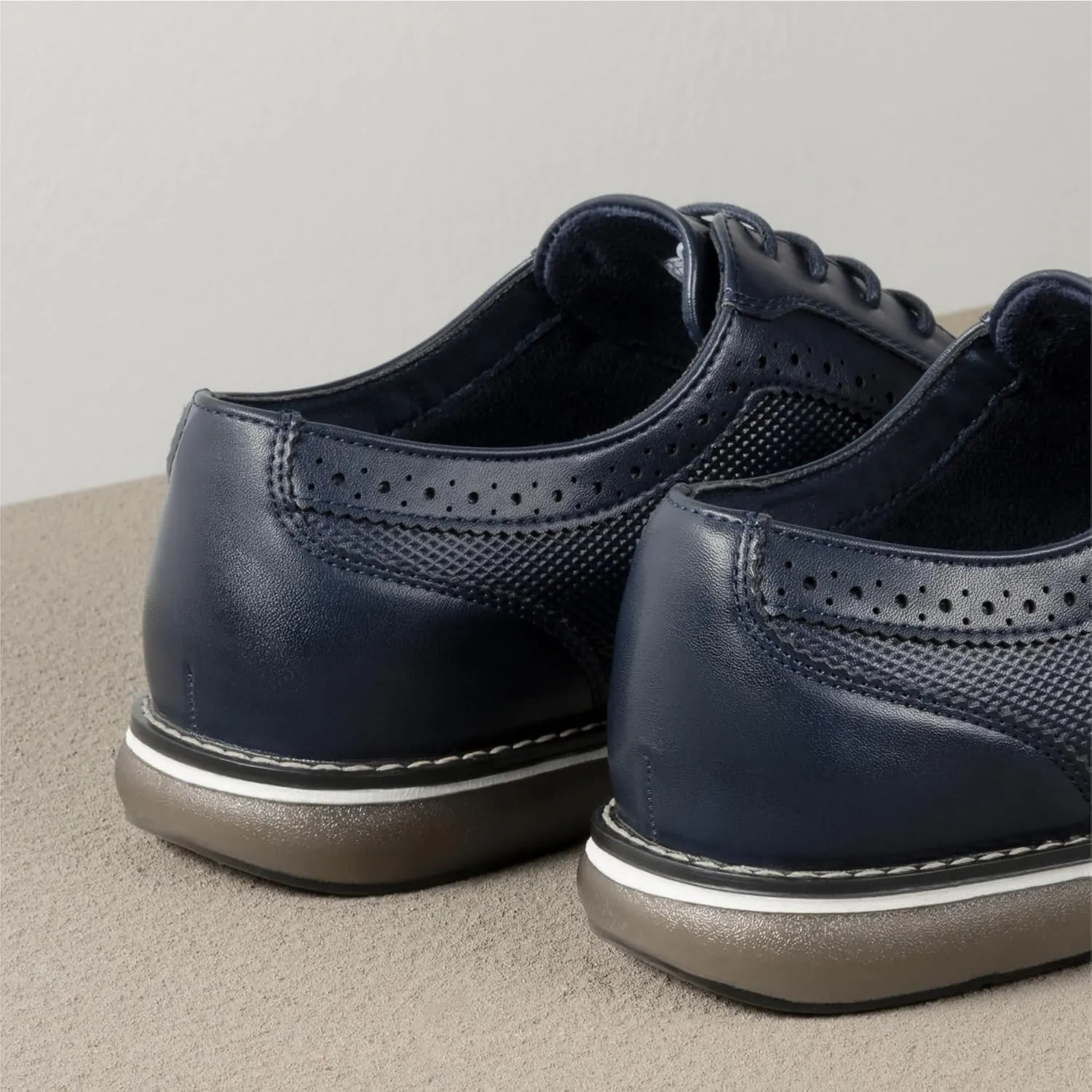 Bruno Marc Men's Plain Toe Oxford Shoes Business Formal Derby Dress Sneakers Crossflex GentEdge
