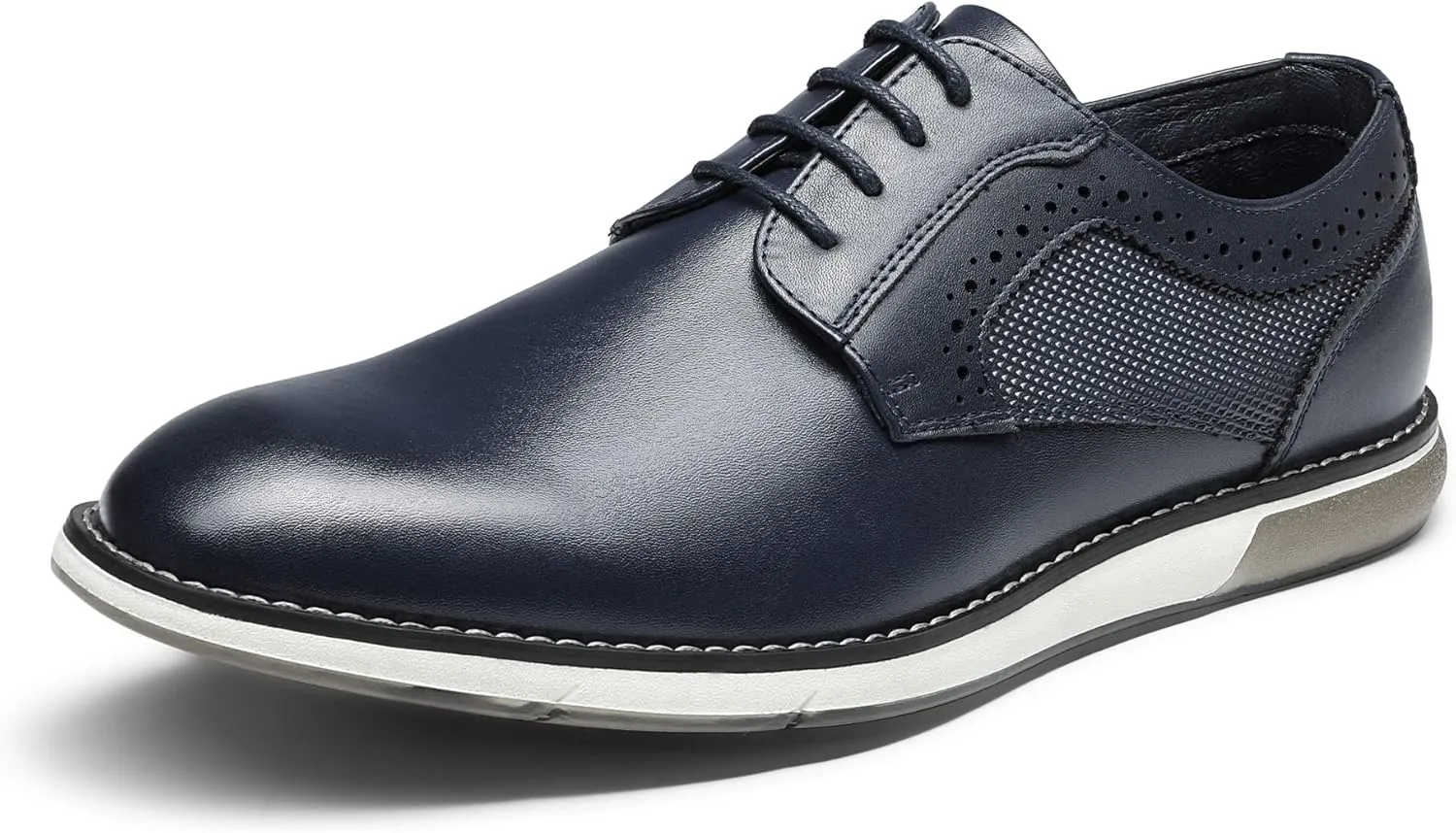Bruno Marc Men's Plain Toe Oxford Shoes Business Formal Derby Dress Sneakers Crossflex GentEdge