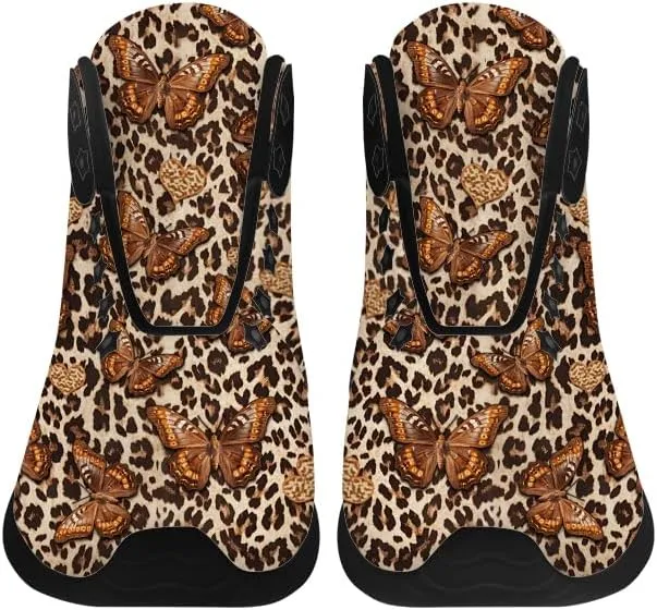Butterfly Shoes for Women High Top Sneakers Running Waking Shoes Gifts for Mom Girlfriend