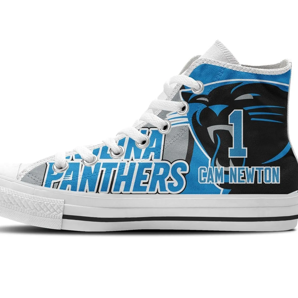 cam newton ladies high top sneakers