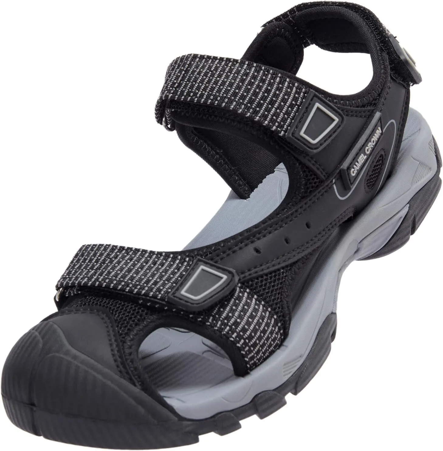 CAMEL CROWN Women's Hiking Sandals Waterproof Closed Toe Water Sandals Comfort Adjustable Athletic Outdoor Sandals for Summer Beach Hiker Trekking Camping