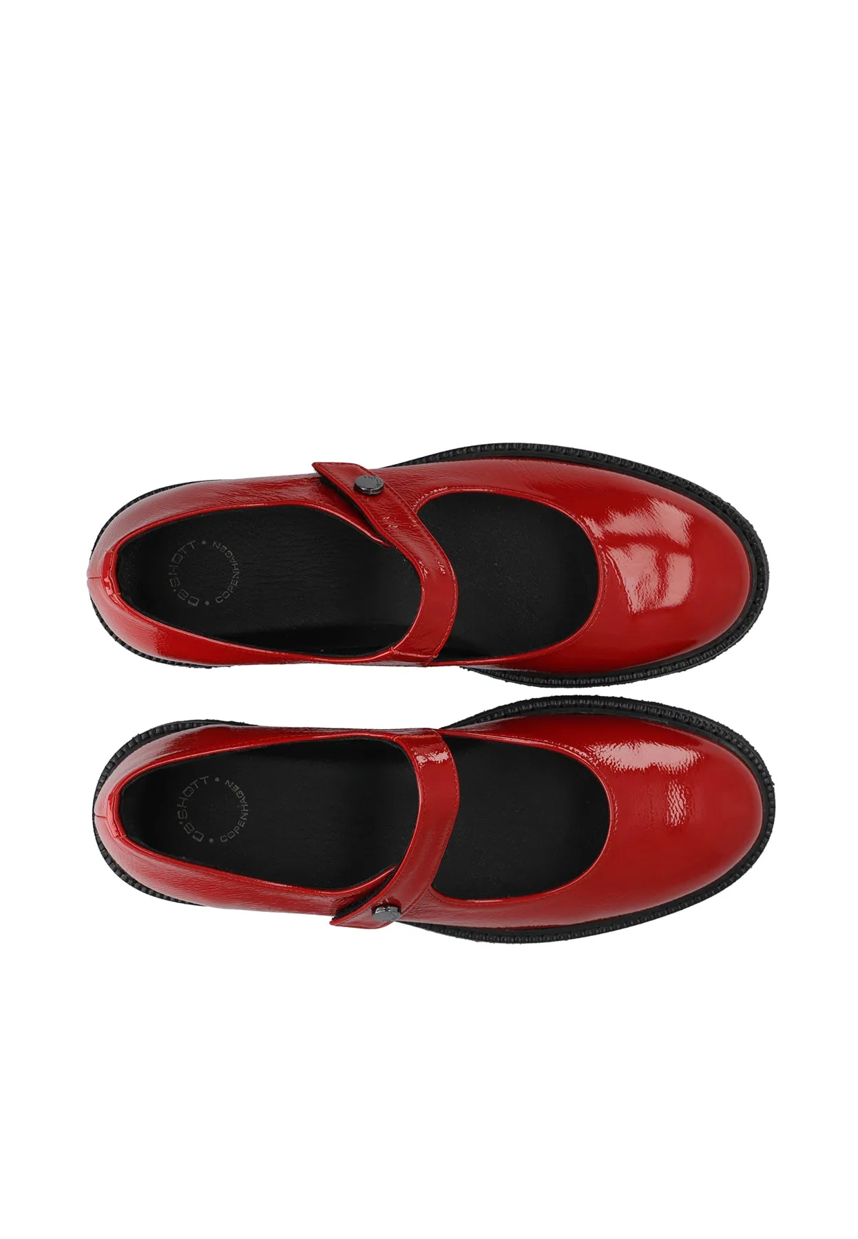 CASBETTY MARY JANE - Dark Red