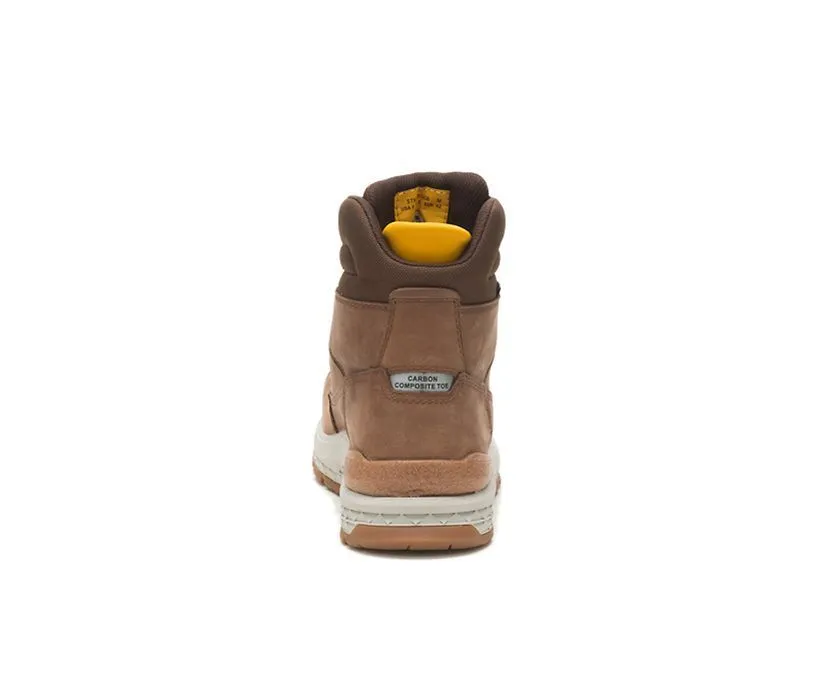 Caterpillar Men's Impact Hiker Waterproof Thinsulate™ Carbon Composite Toe Work Boot Mushroom