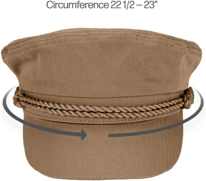 C.C Cotton Fisherman Cap, Cotton Fiddler Cap, Cotton Sailor Cap